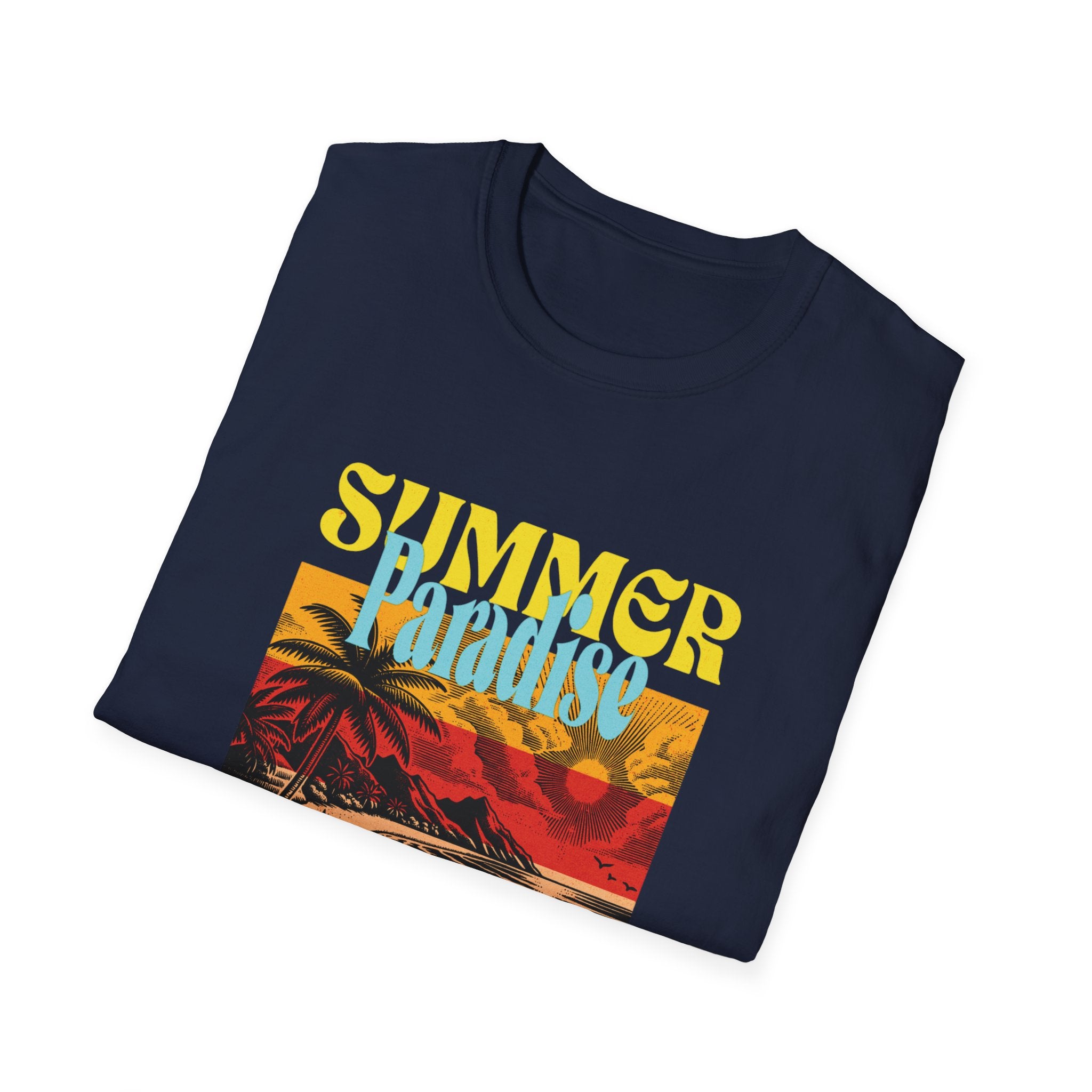 Retro Summer Beach Paradise Tee