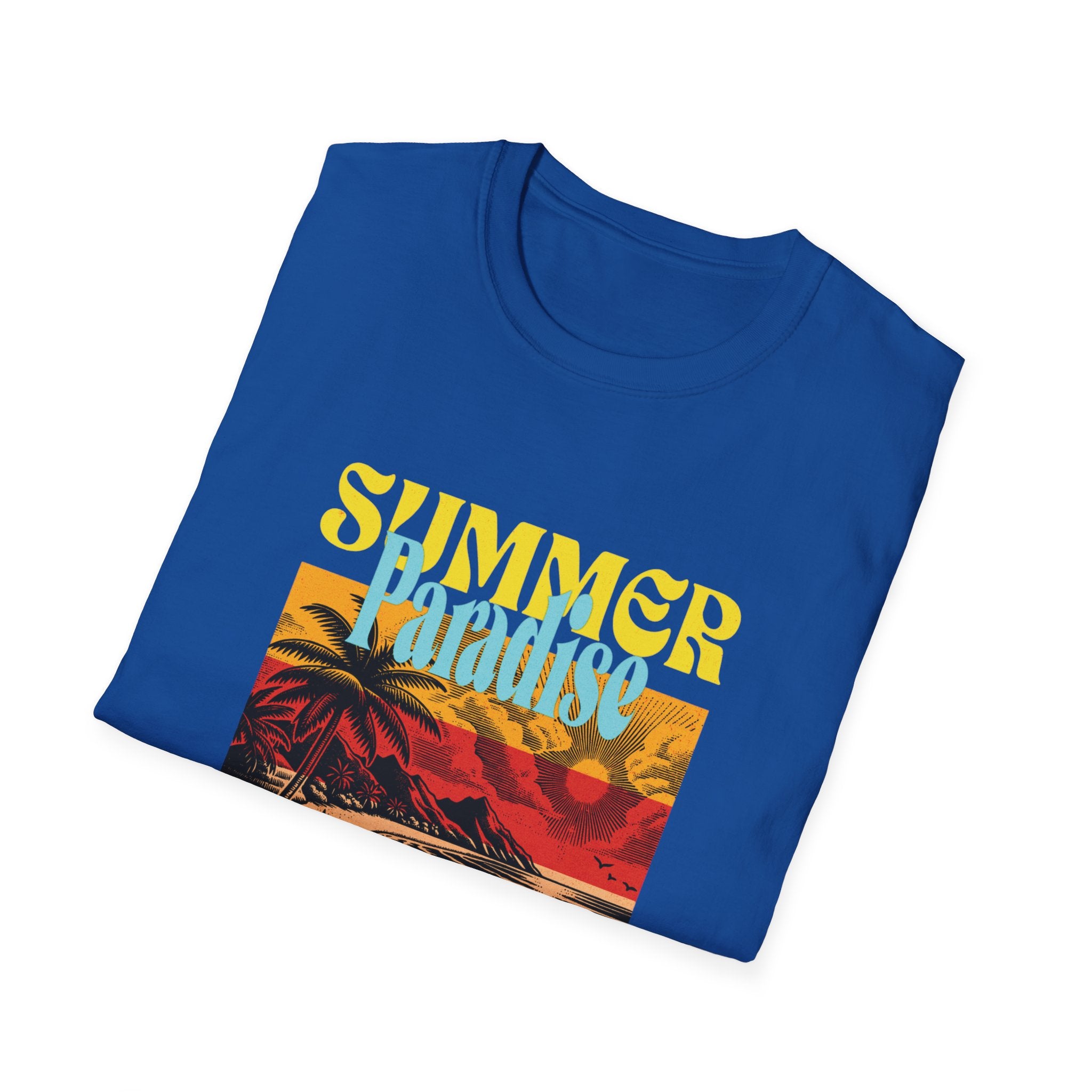Retro Summer Beach Paradise Tee