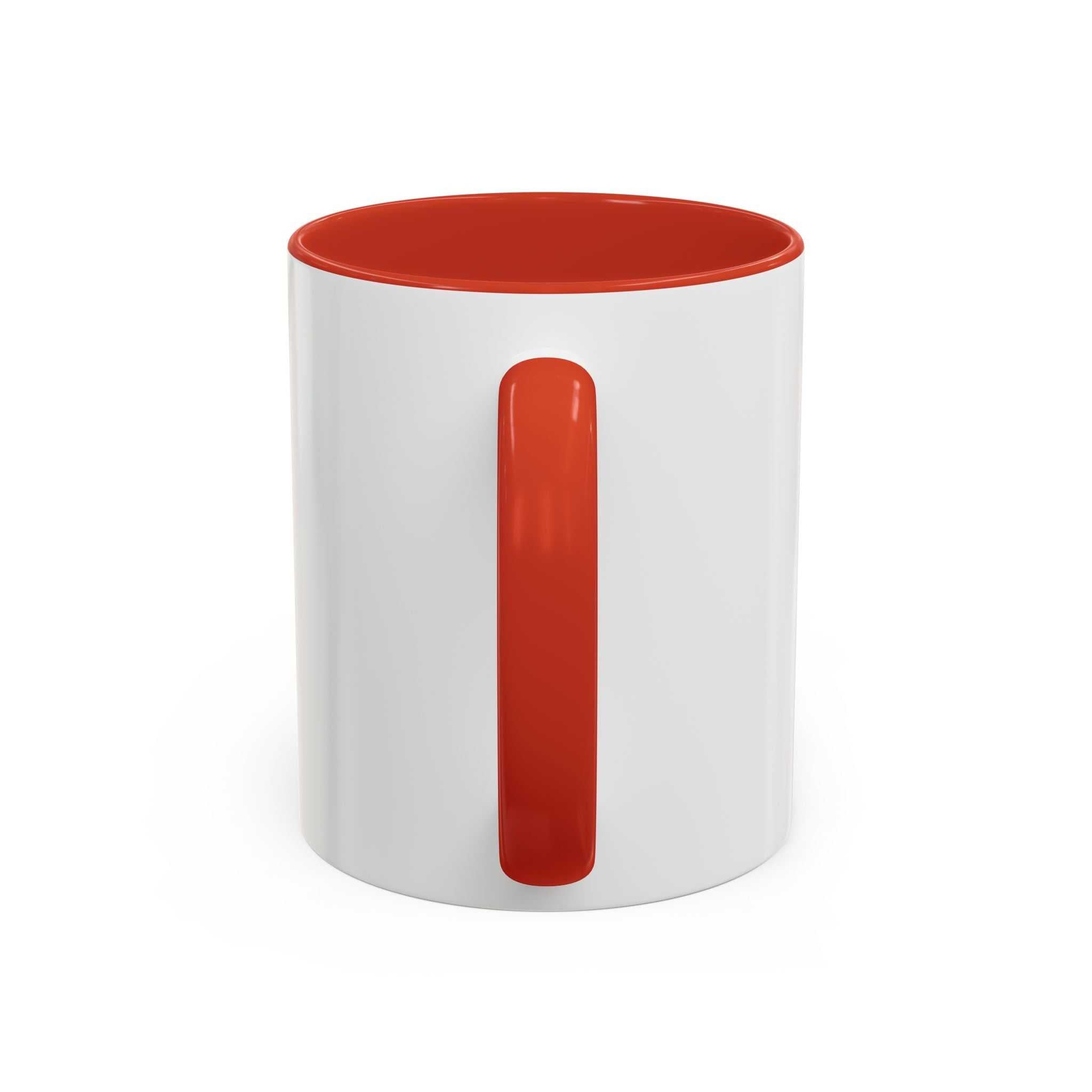 Heart Pattern Accent Coffee Mug (11/15oz)