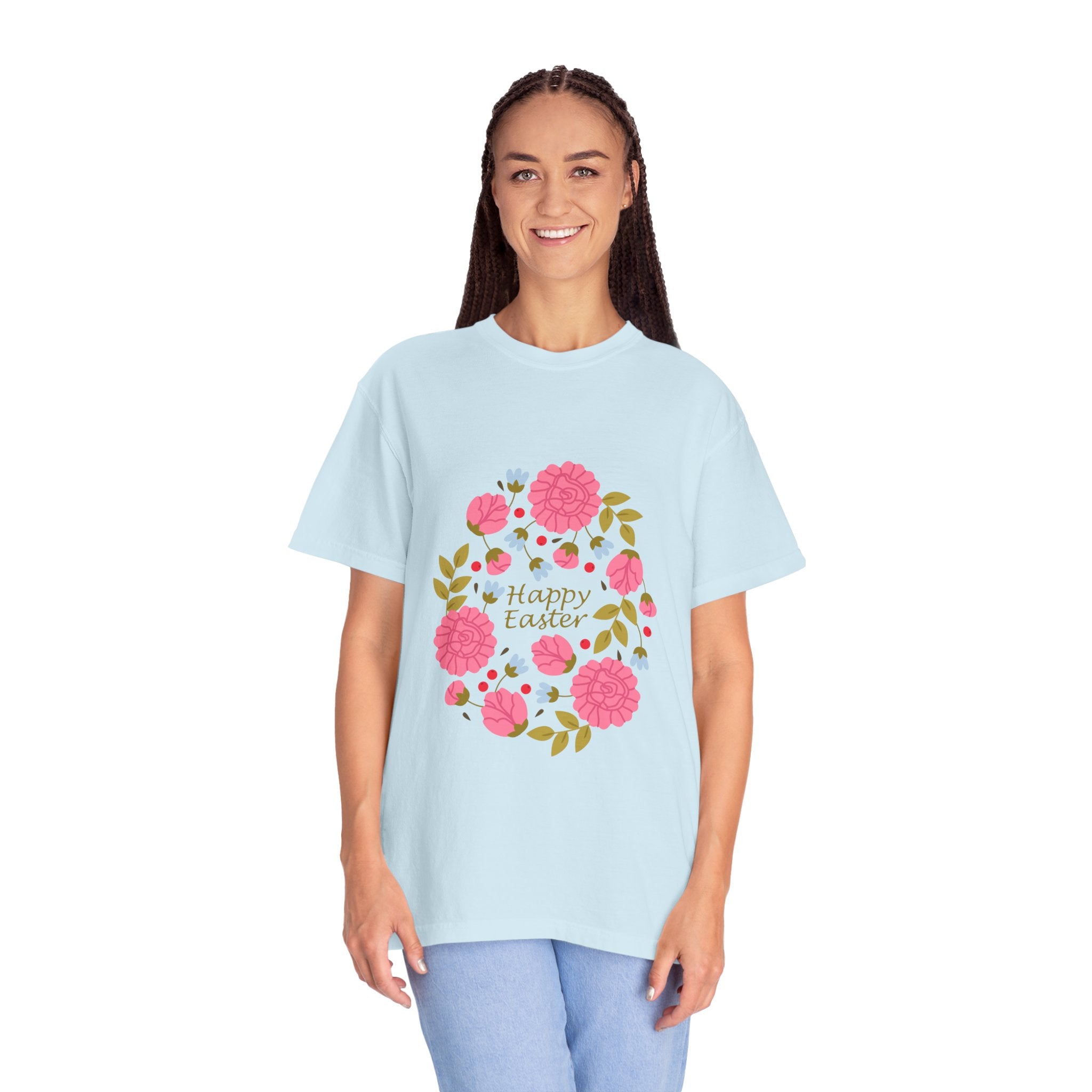 Happy Floral Easter Tee