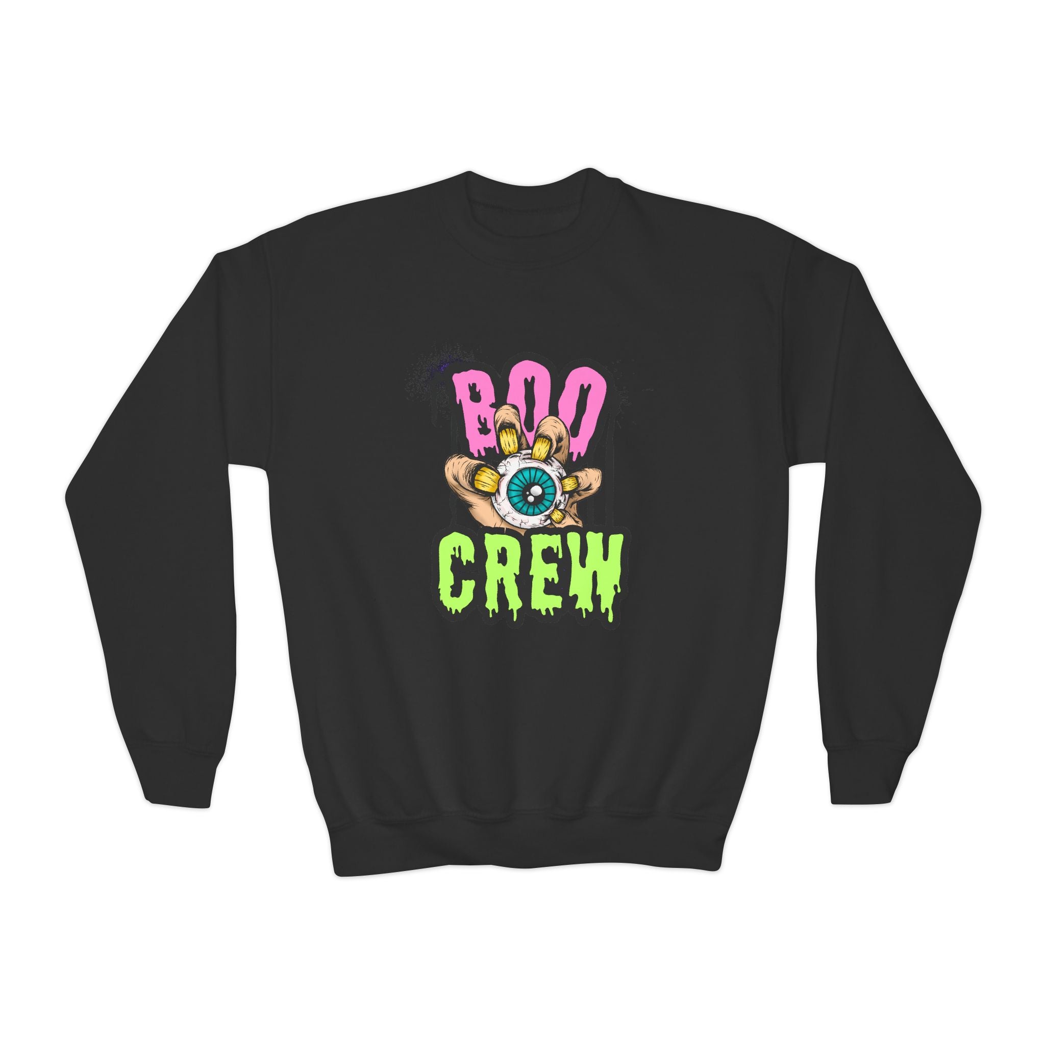 Boo Crew Youth Halloween Sweatshirt