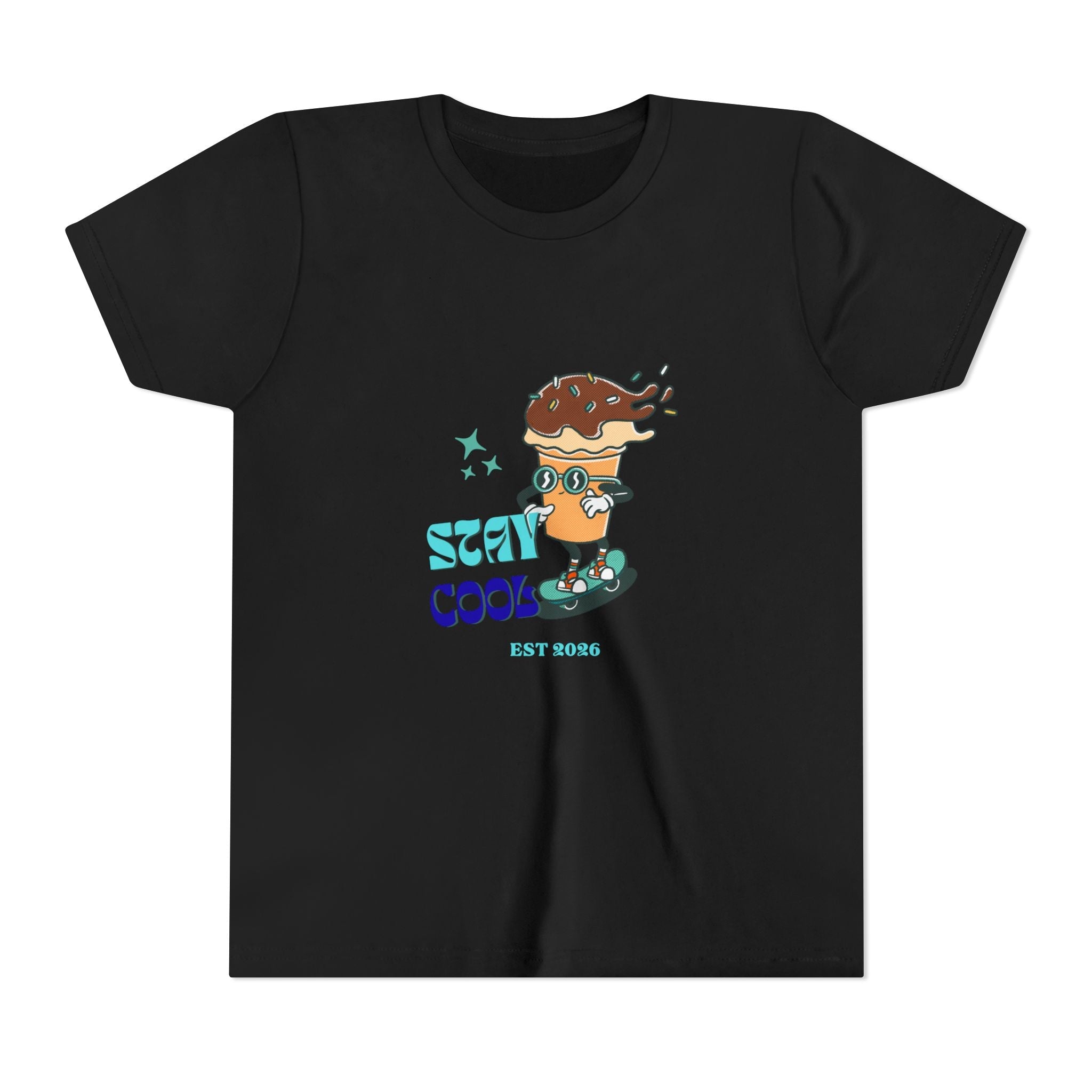 Rad Skateboarding Ice Cream Kids Tee