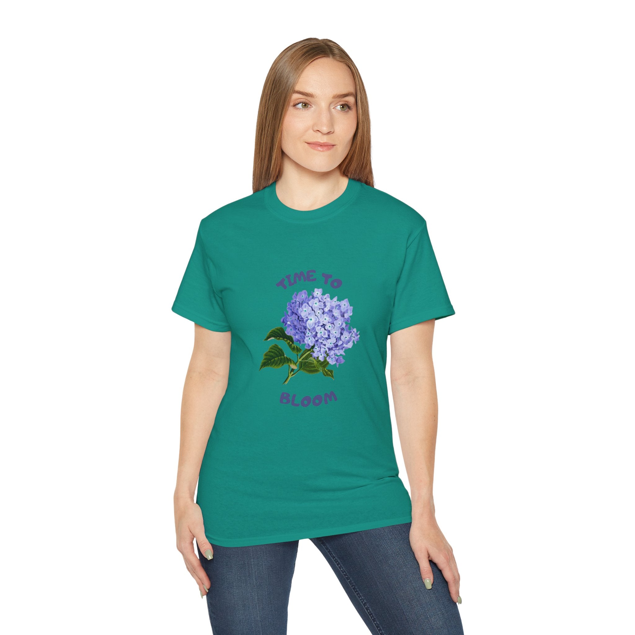 Time to Bloom Hydrangea Tee