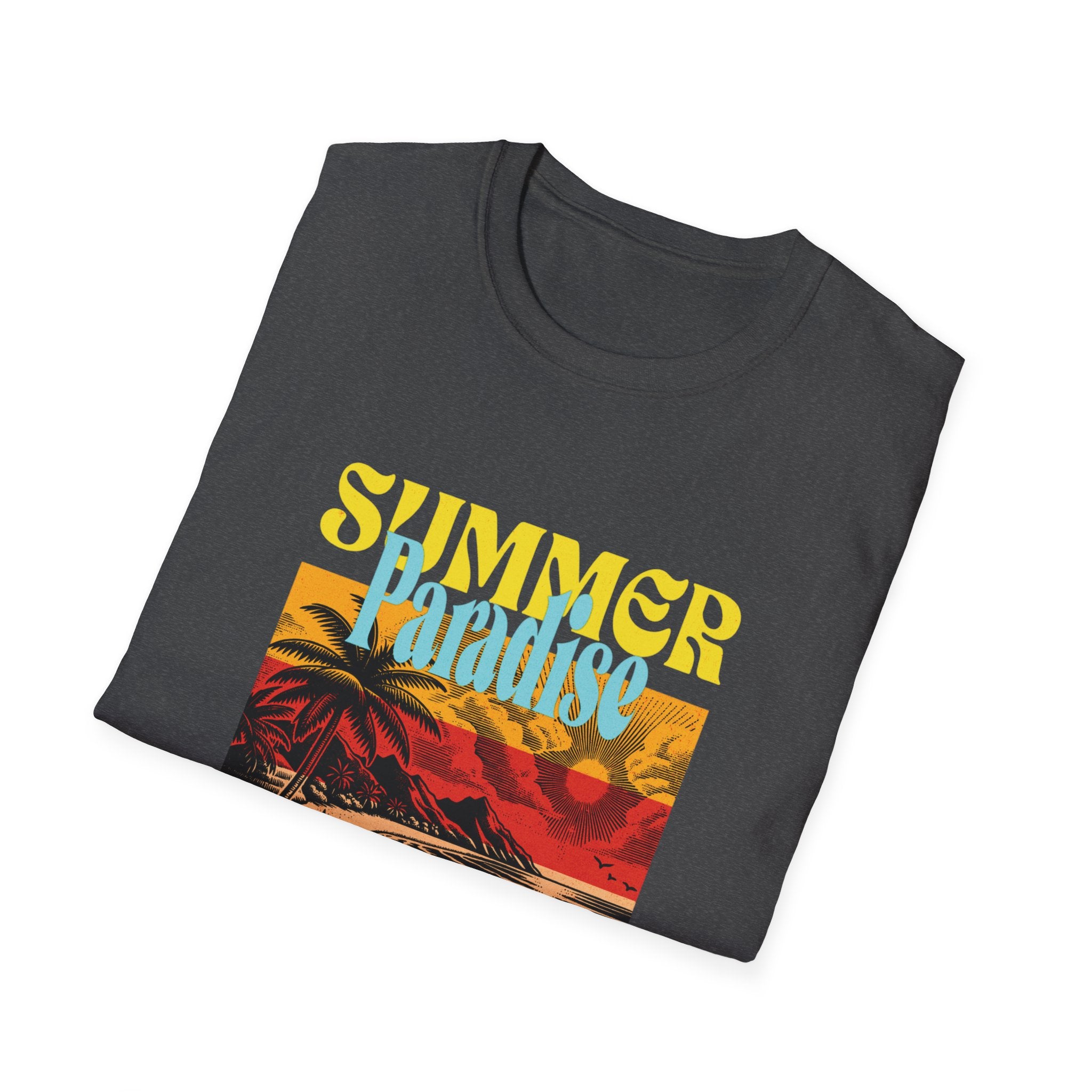 Retro Summer Beach Paradise Tee