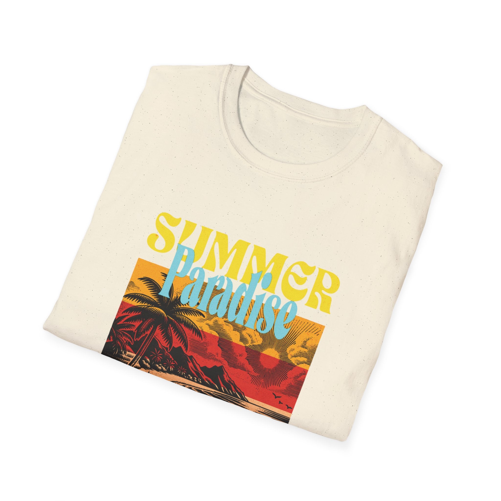 Retro Summer Beach Paradise Tee