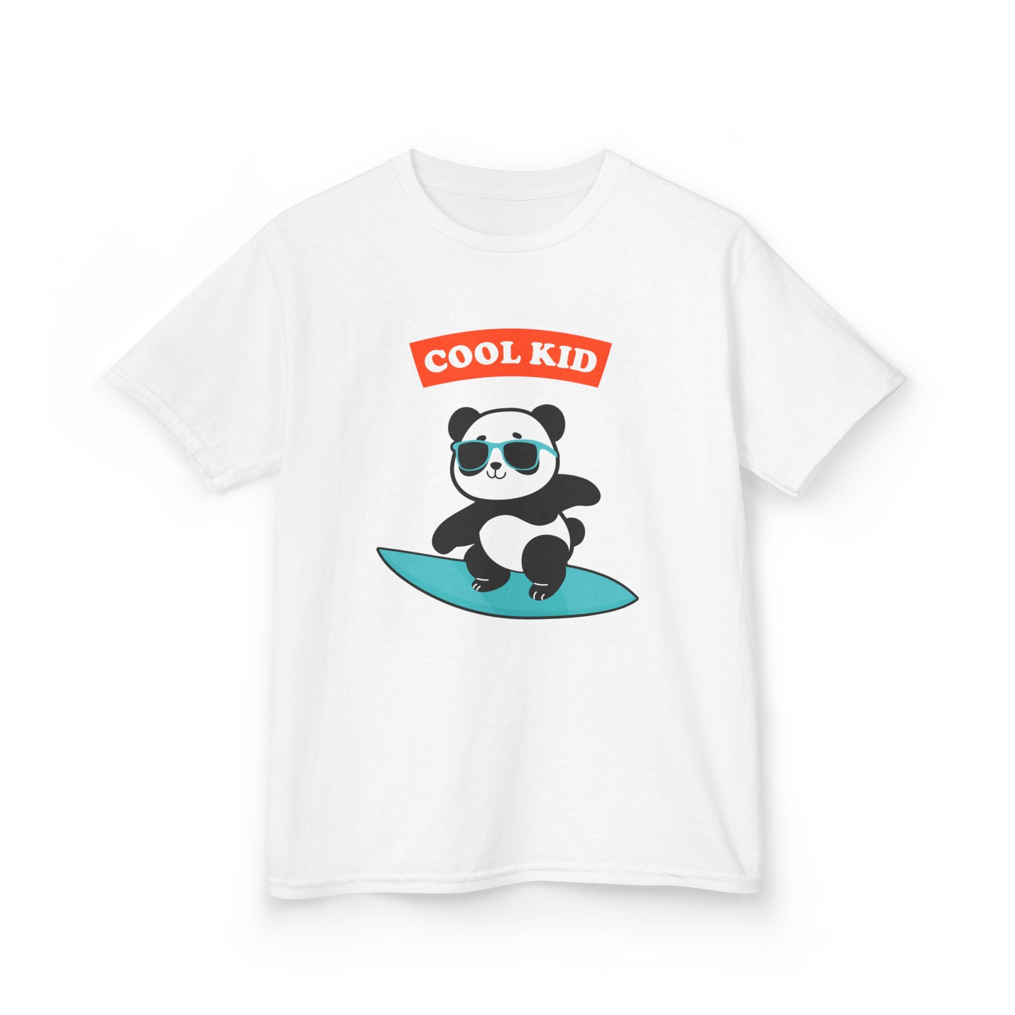 Cool Surfer Panda Kid Tee
