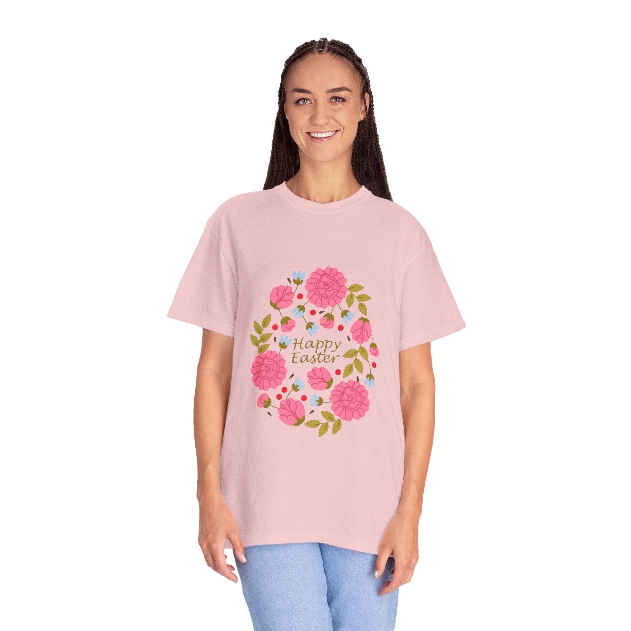 Happy Floral Easter Tee