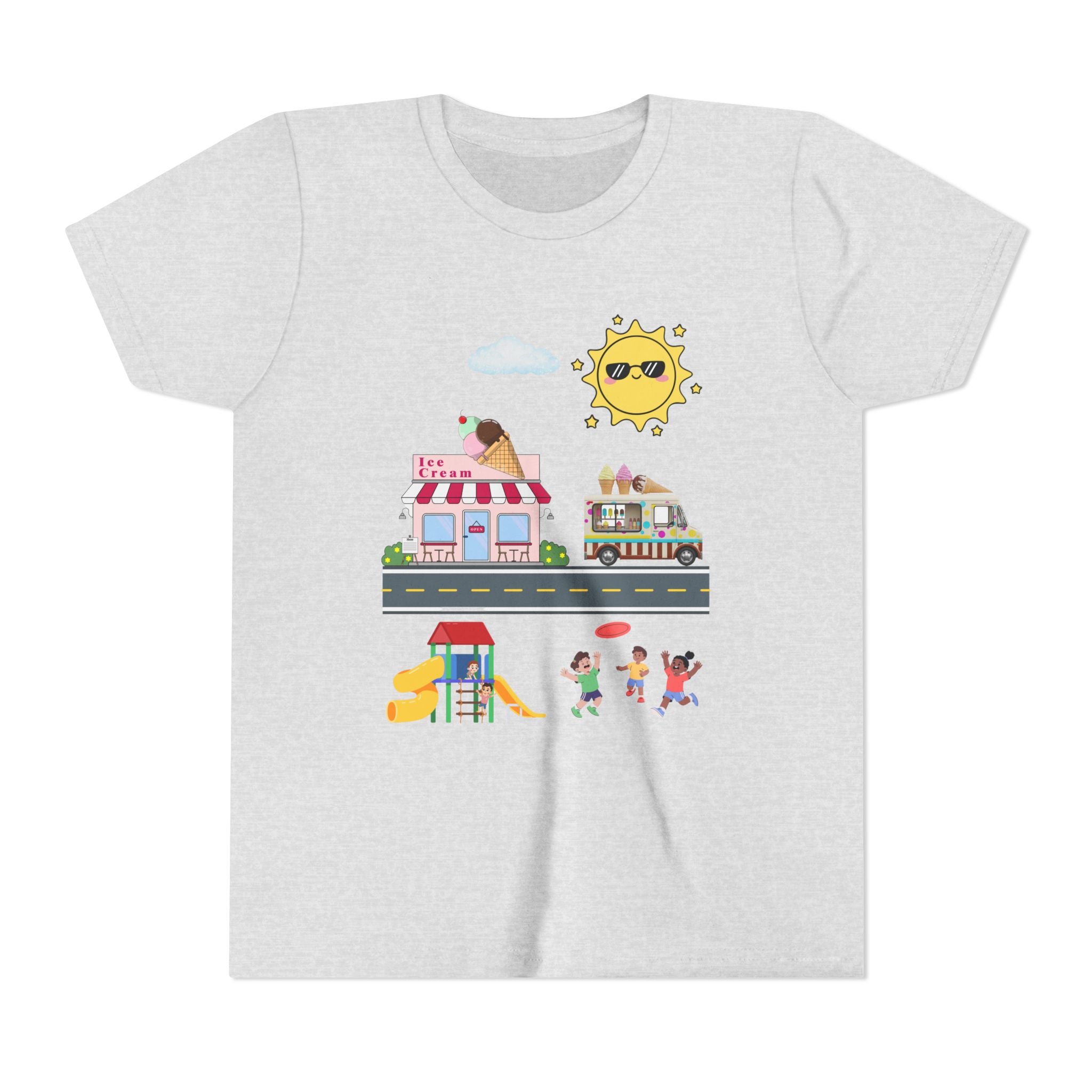 Sunny Playground Street Scene Youth Tee