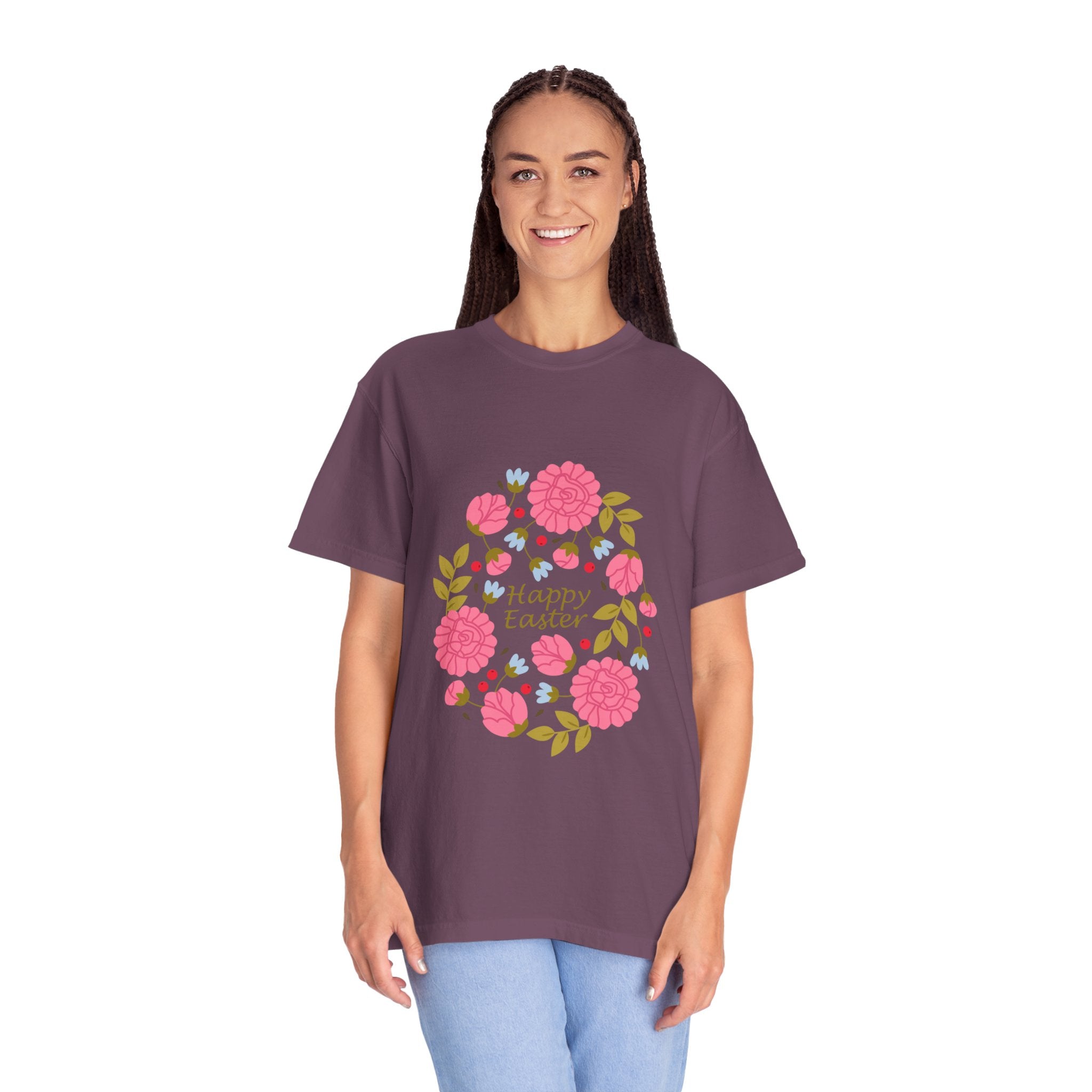 Happy Floral Easter Tee