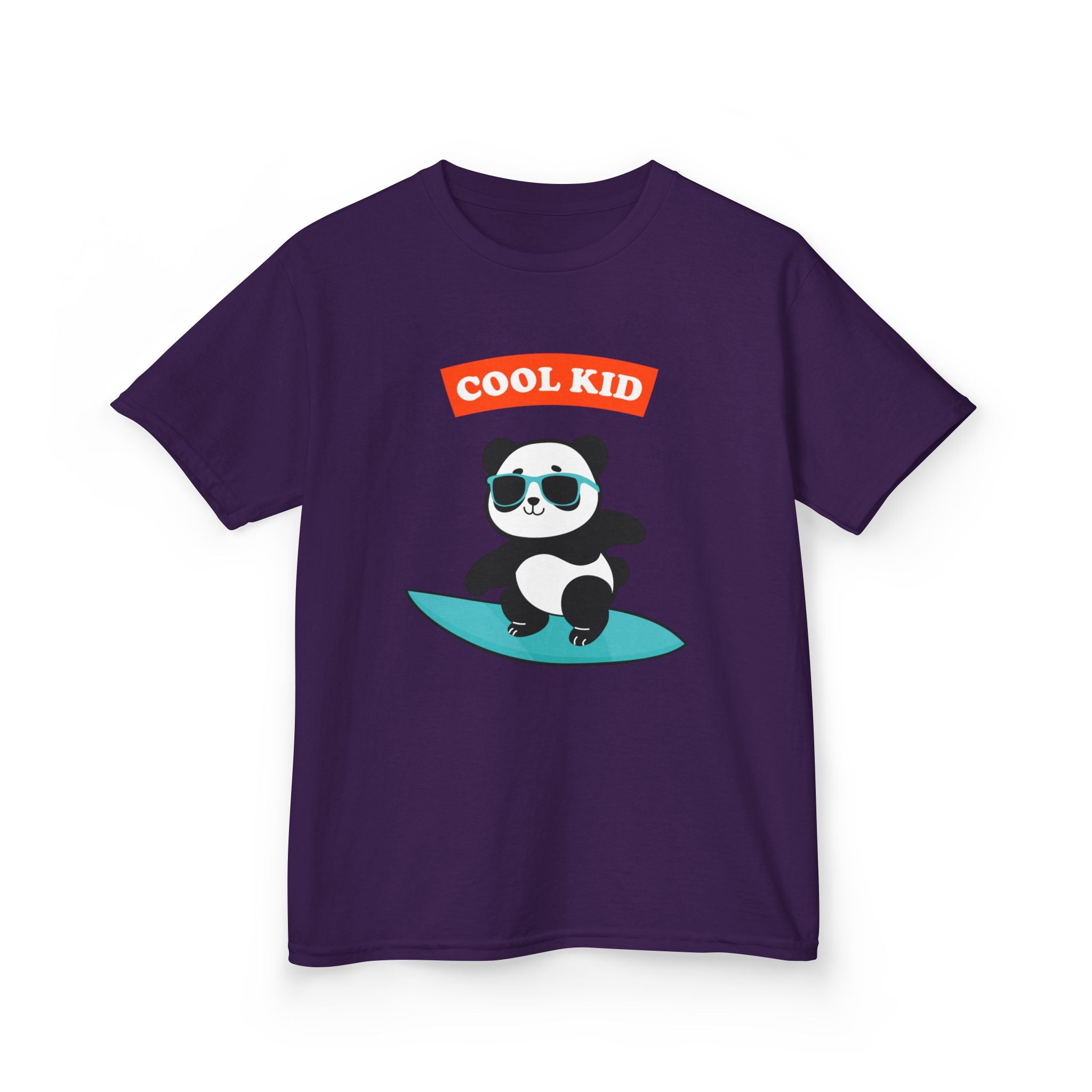 Cool Surfer Panda Kid Tee