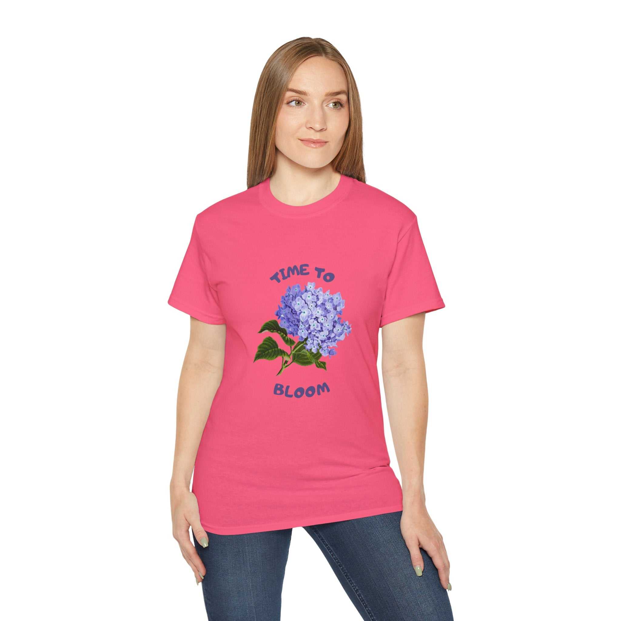 Time to Bloom Hydrangea Tee