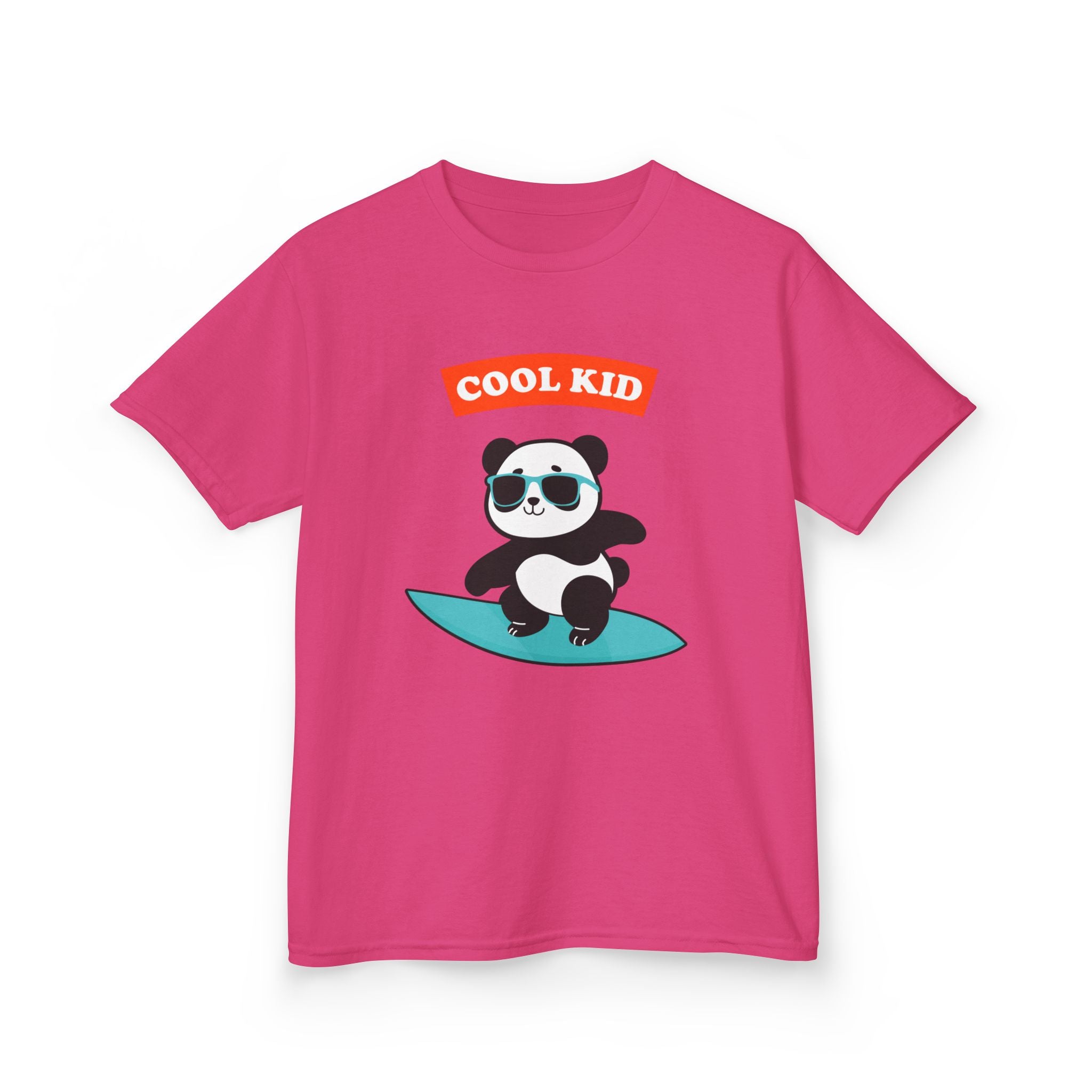 Cool Surfer Panda Kid Tee