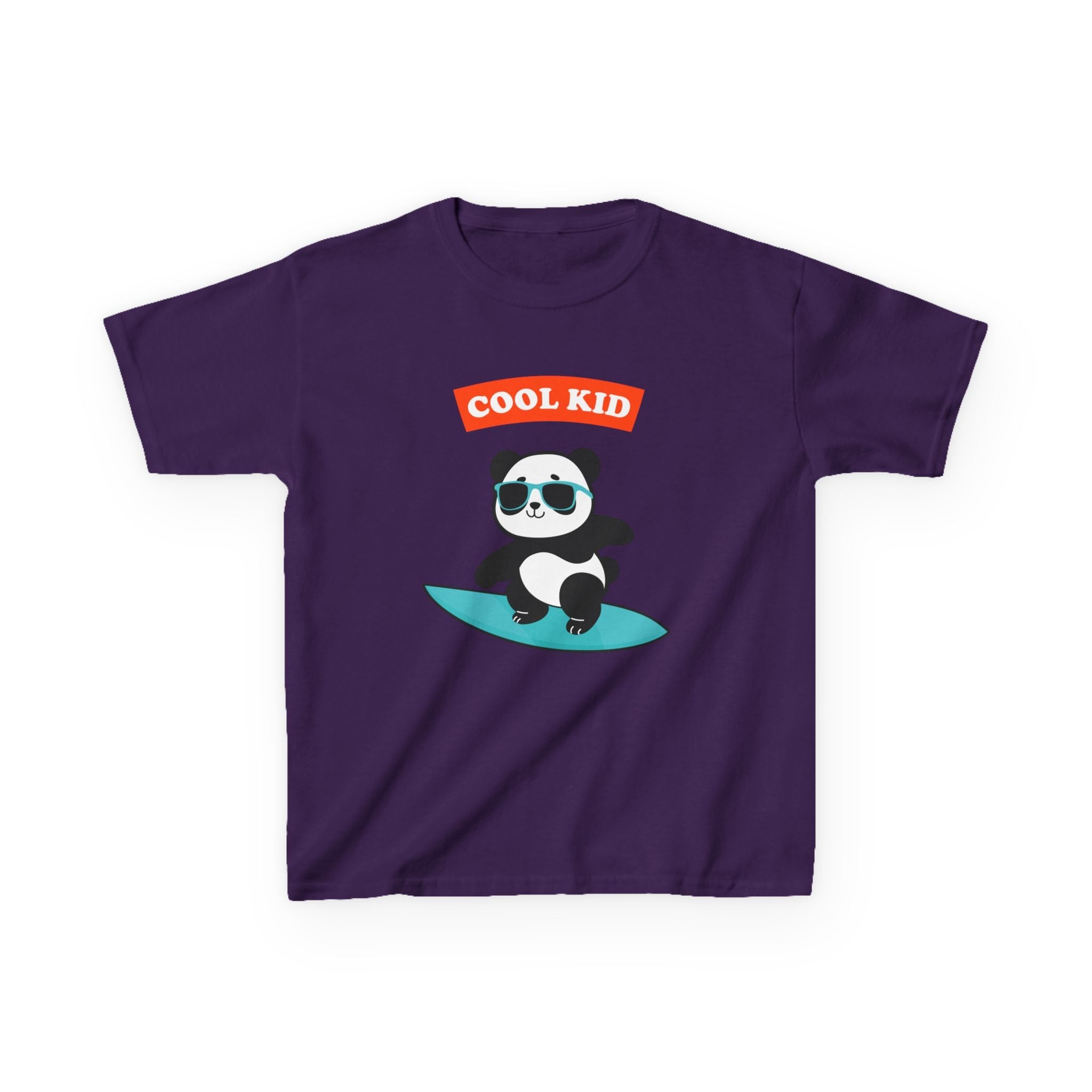 Cool Surfer Panda Kid Tee