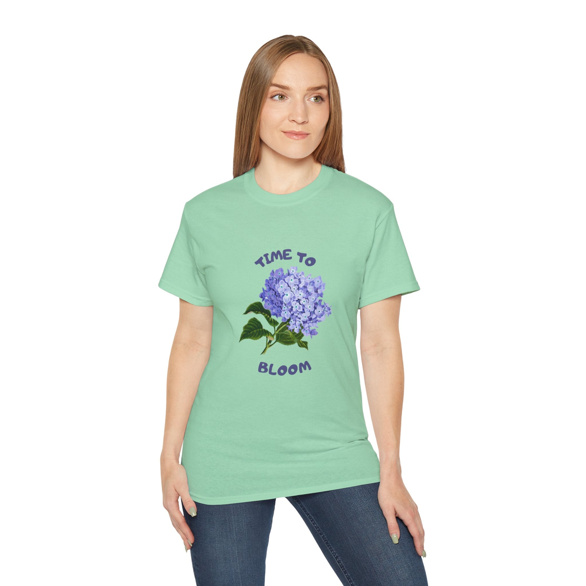 Time to Bloom Hydrangea Tee
