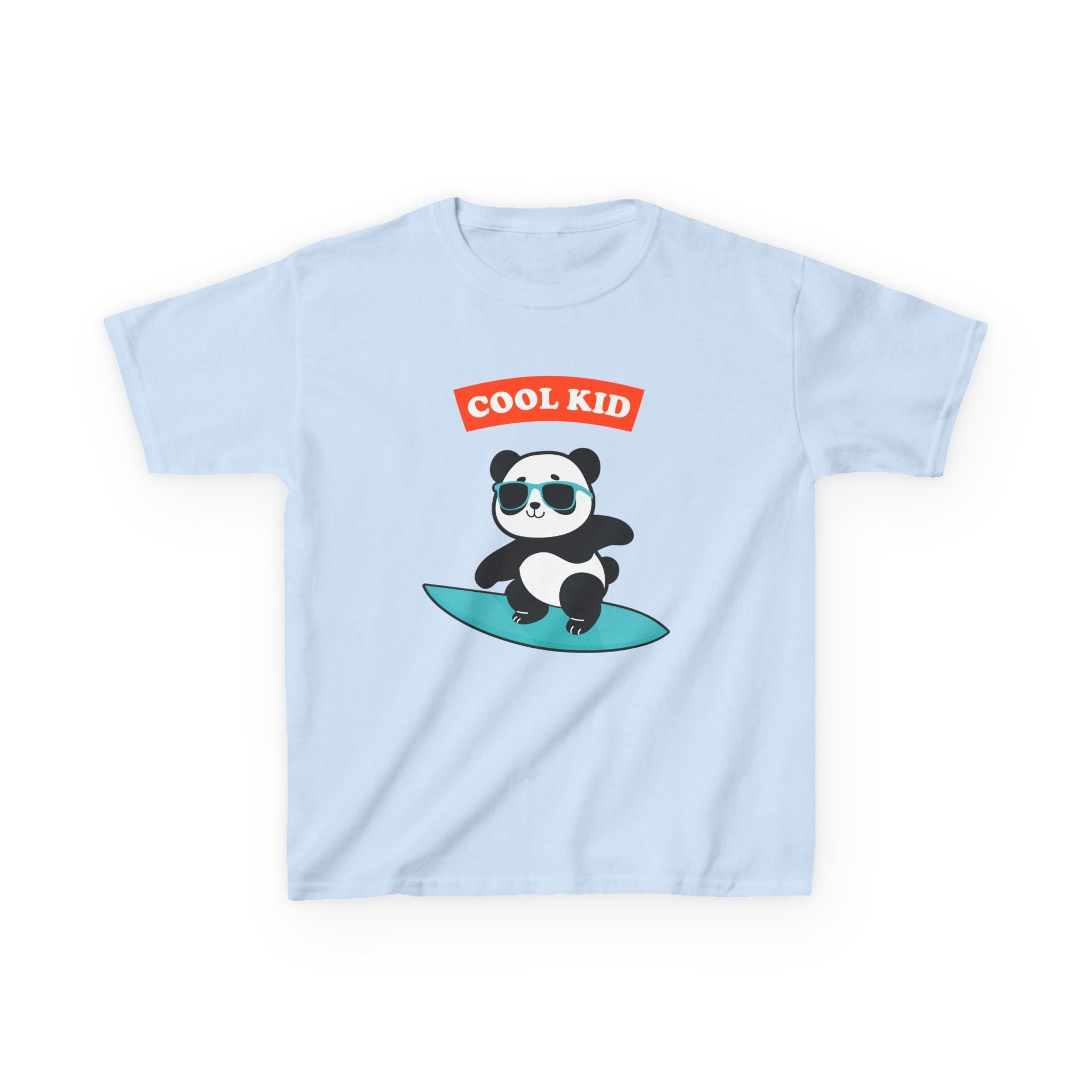 Cool Surfer Panda Kid Tee