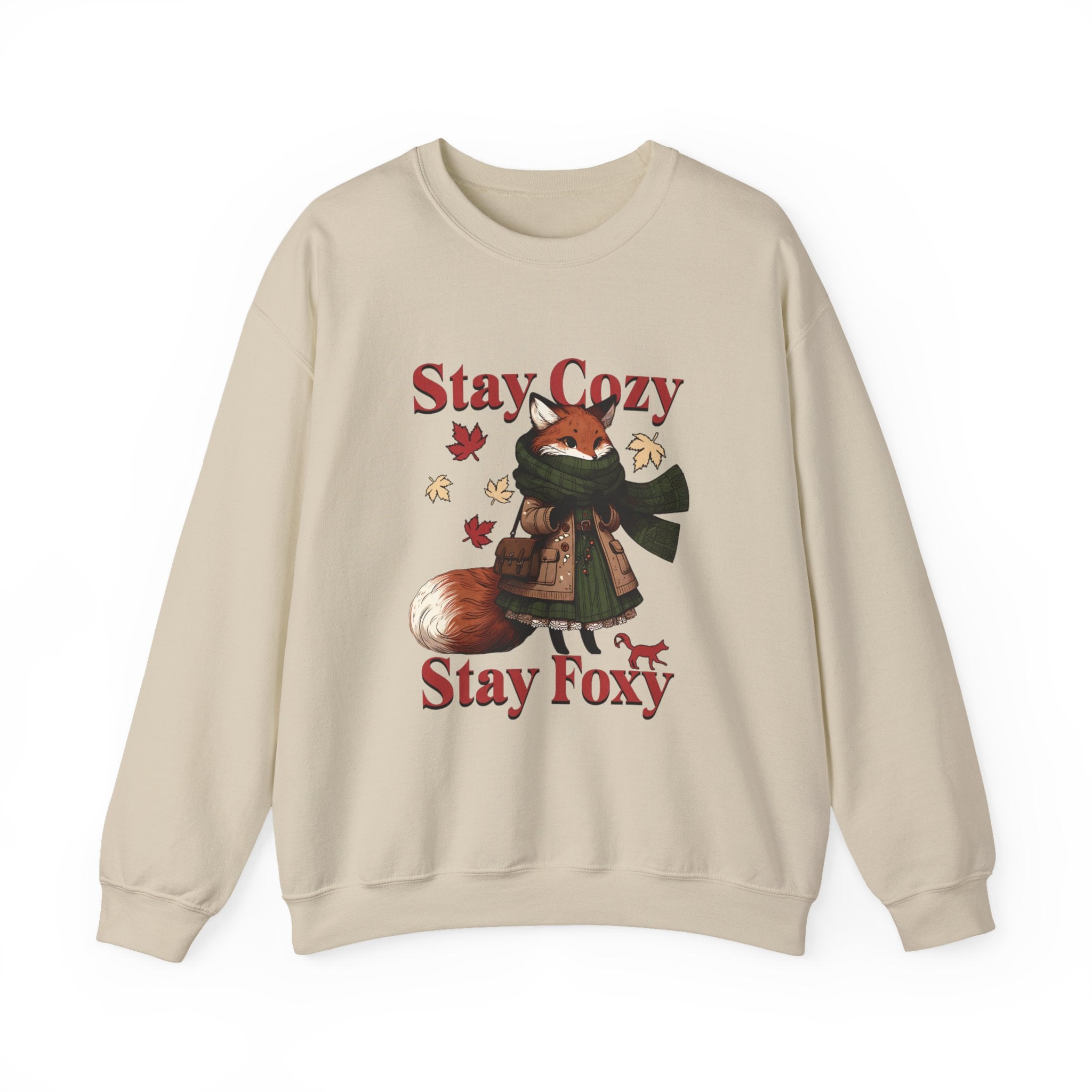Stay Cozy Stay Foxy Crewneck Sweatshirt