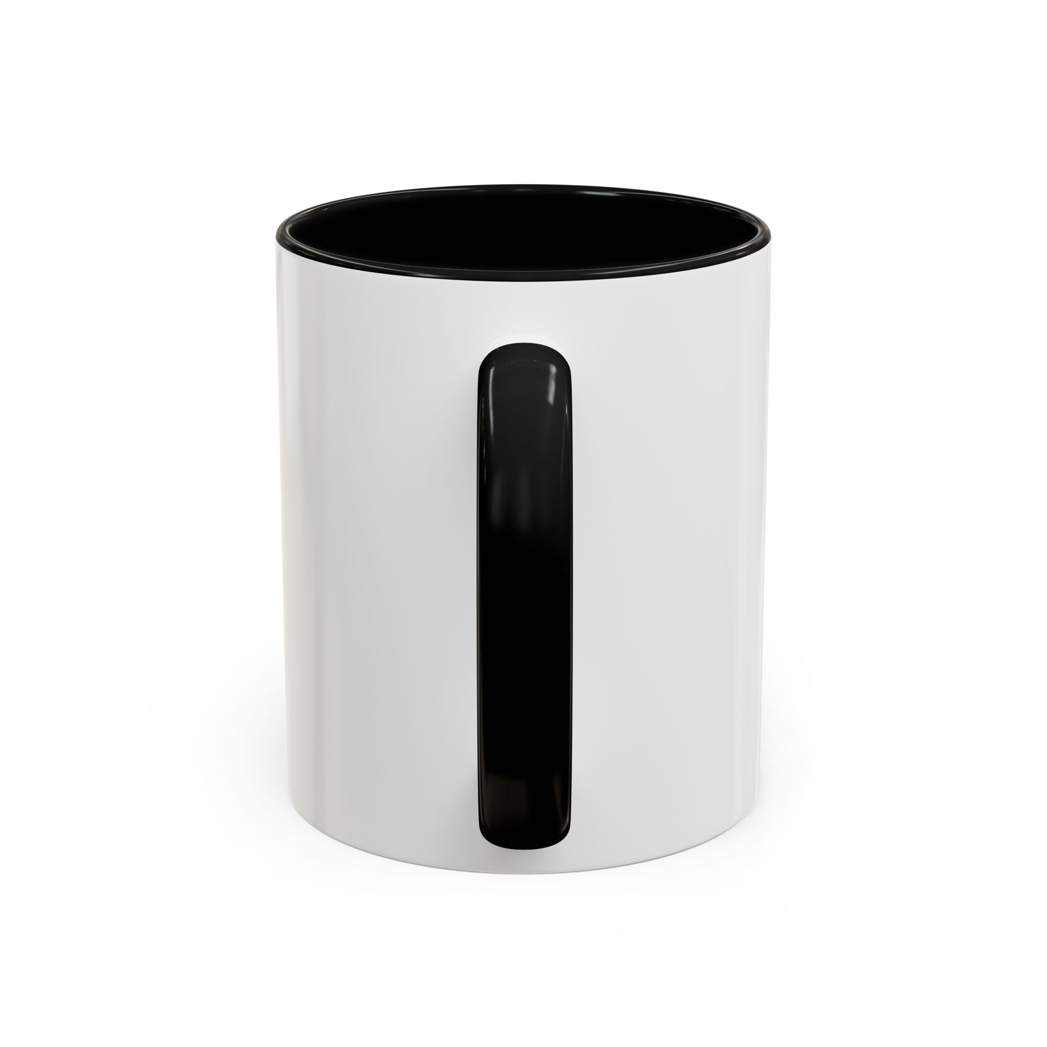 Heart Pattern Accent Coffee Mug (11/15oz)