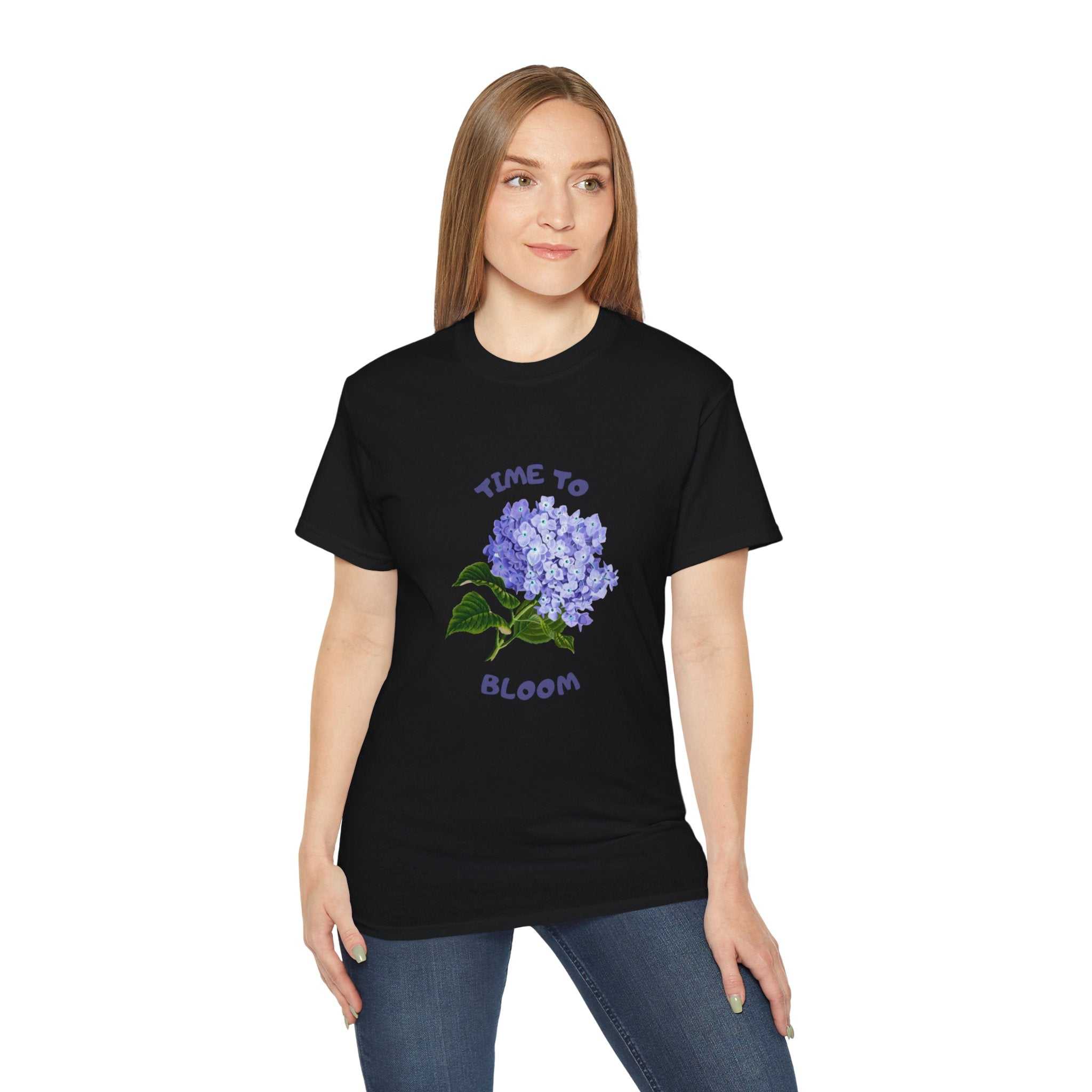 Time to Bloom Hydrangea Tee
