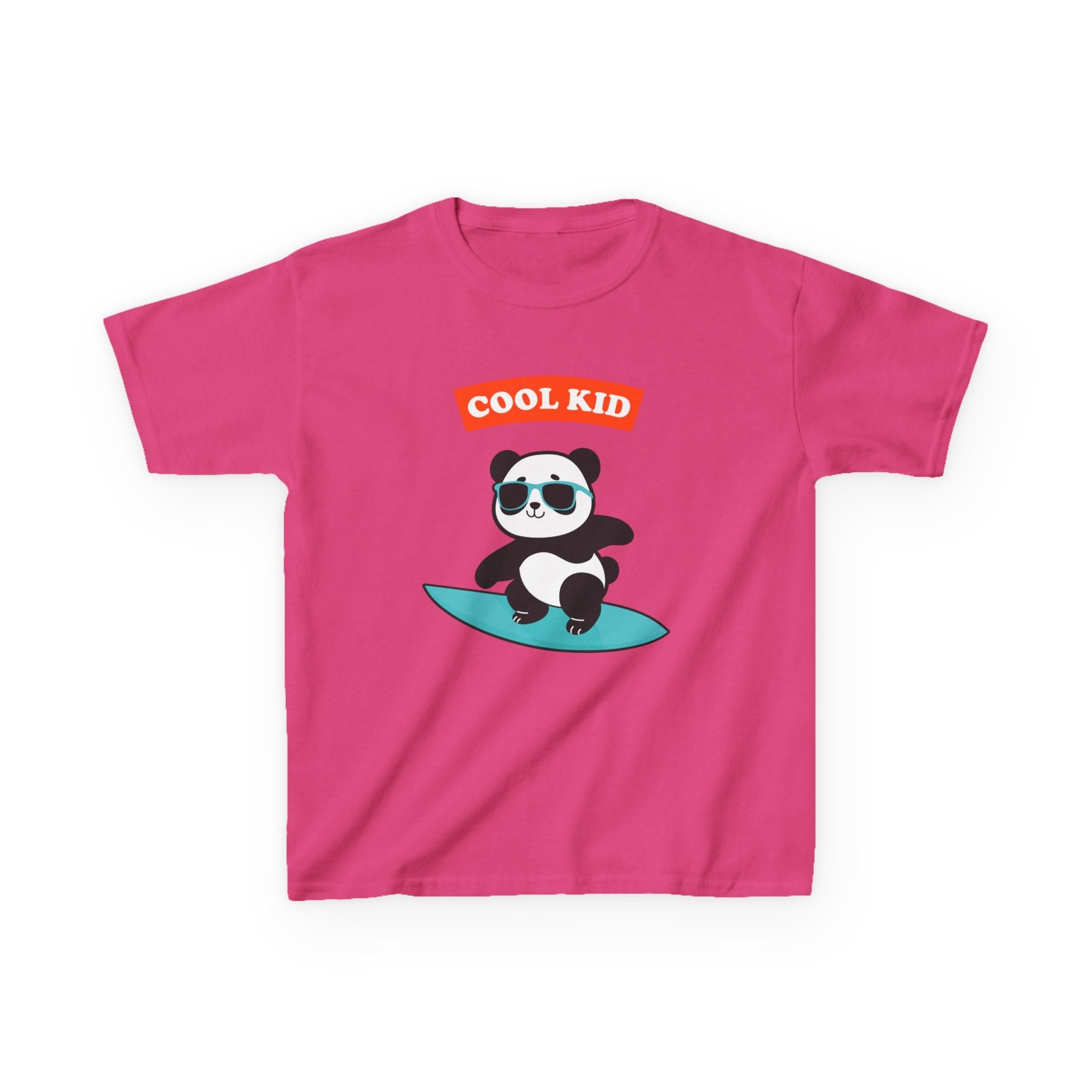 Cool Surfer Panda Kid Tee
