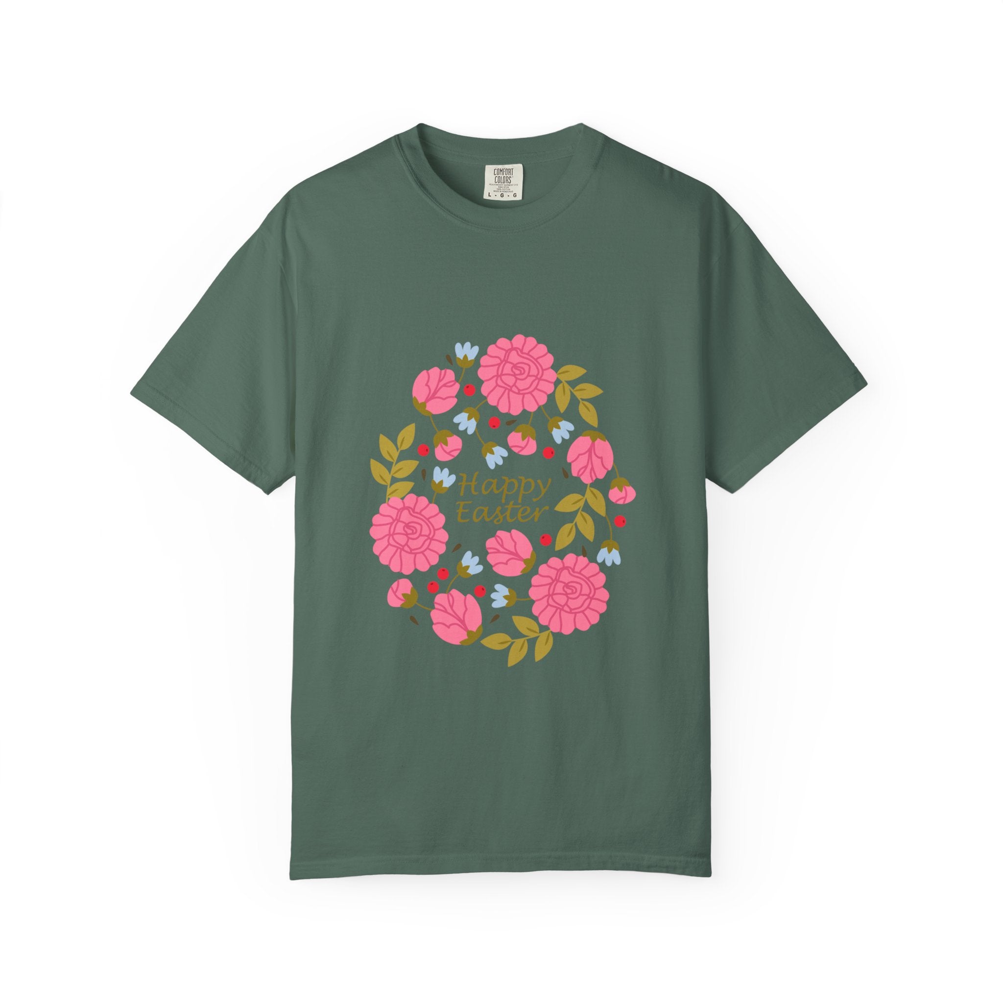 Happy Floral Easter Tee