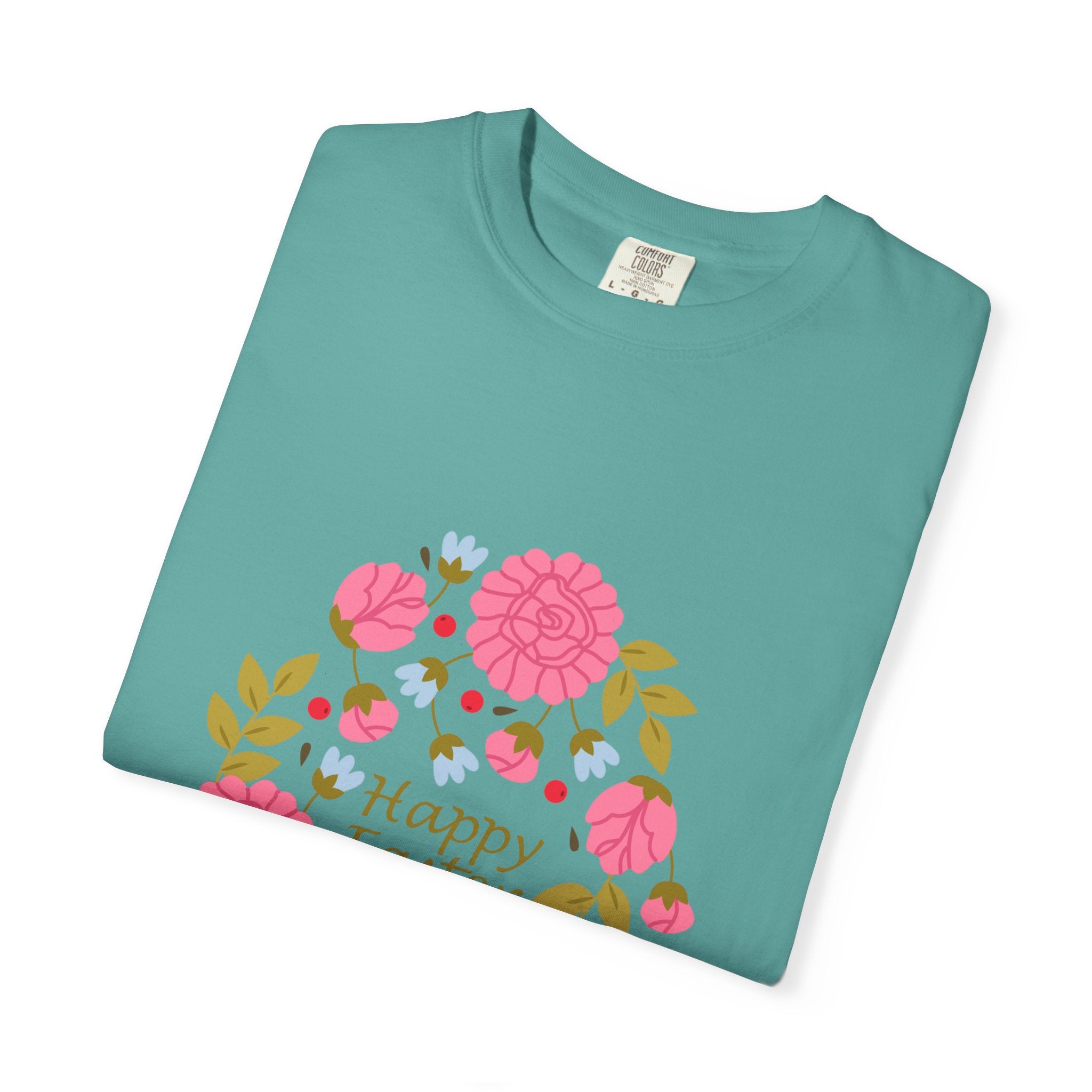 Happy Floral Easter Tee