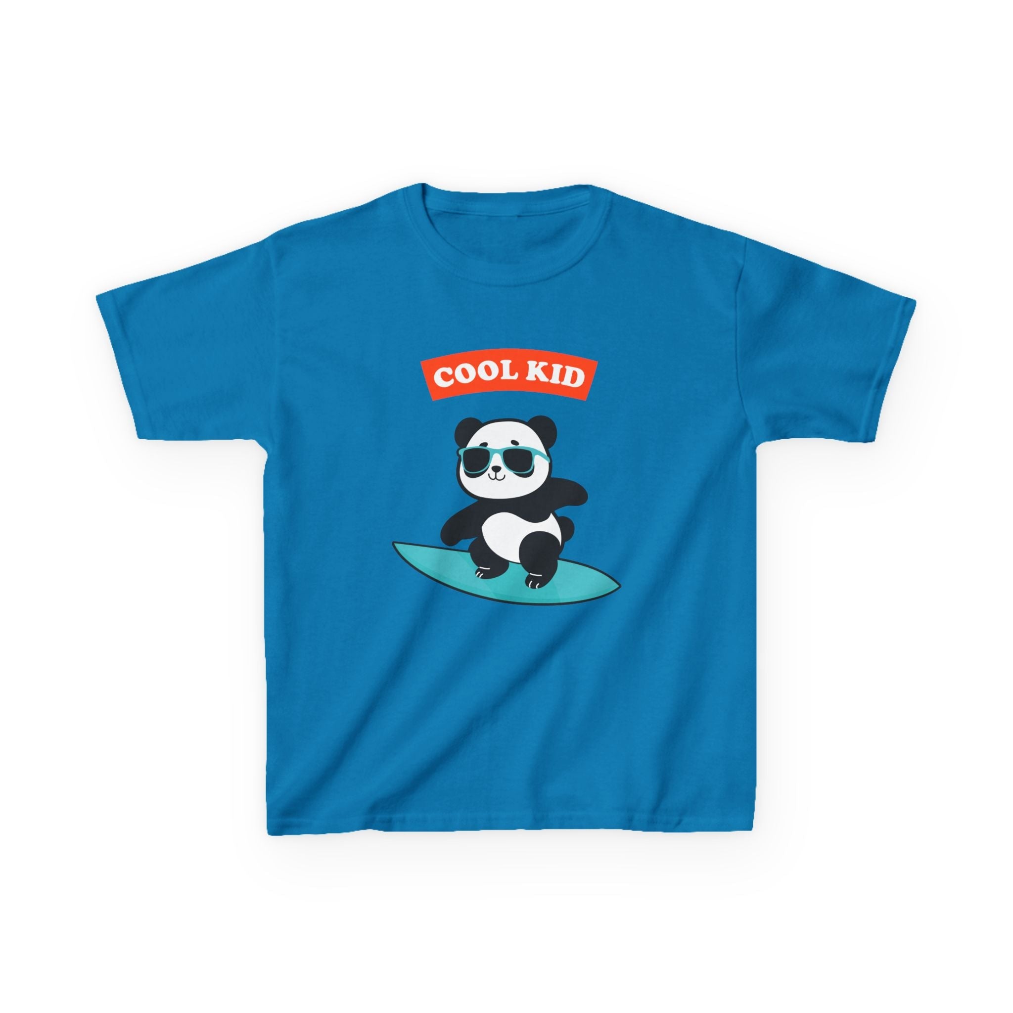 Cool Surfer Panda Kid Tee