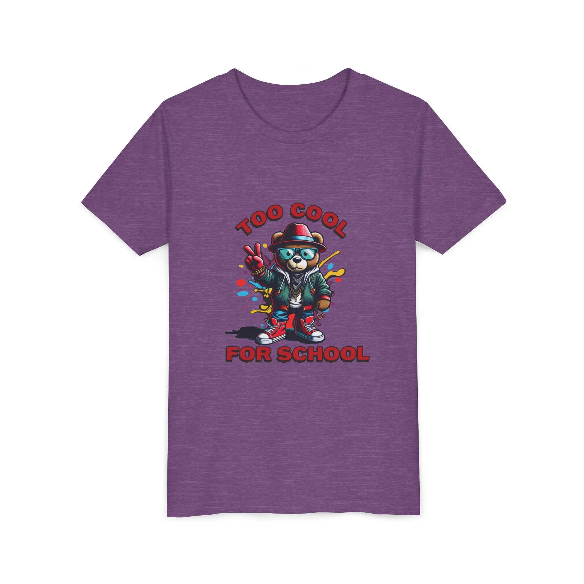 Too Cool For School Kids Crewneck Tee