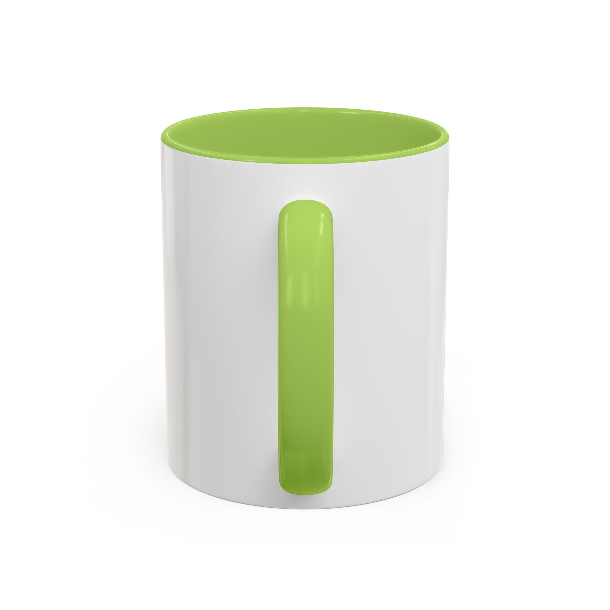 Heart Pattern Accent Coffee Mug (11/15oz)