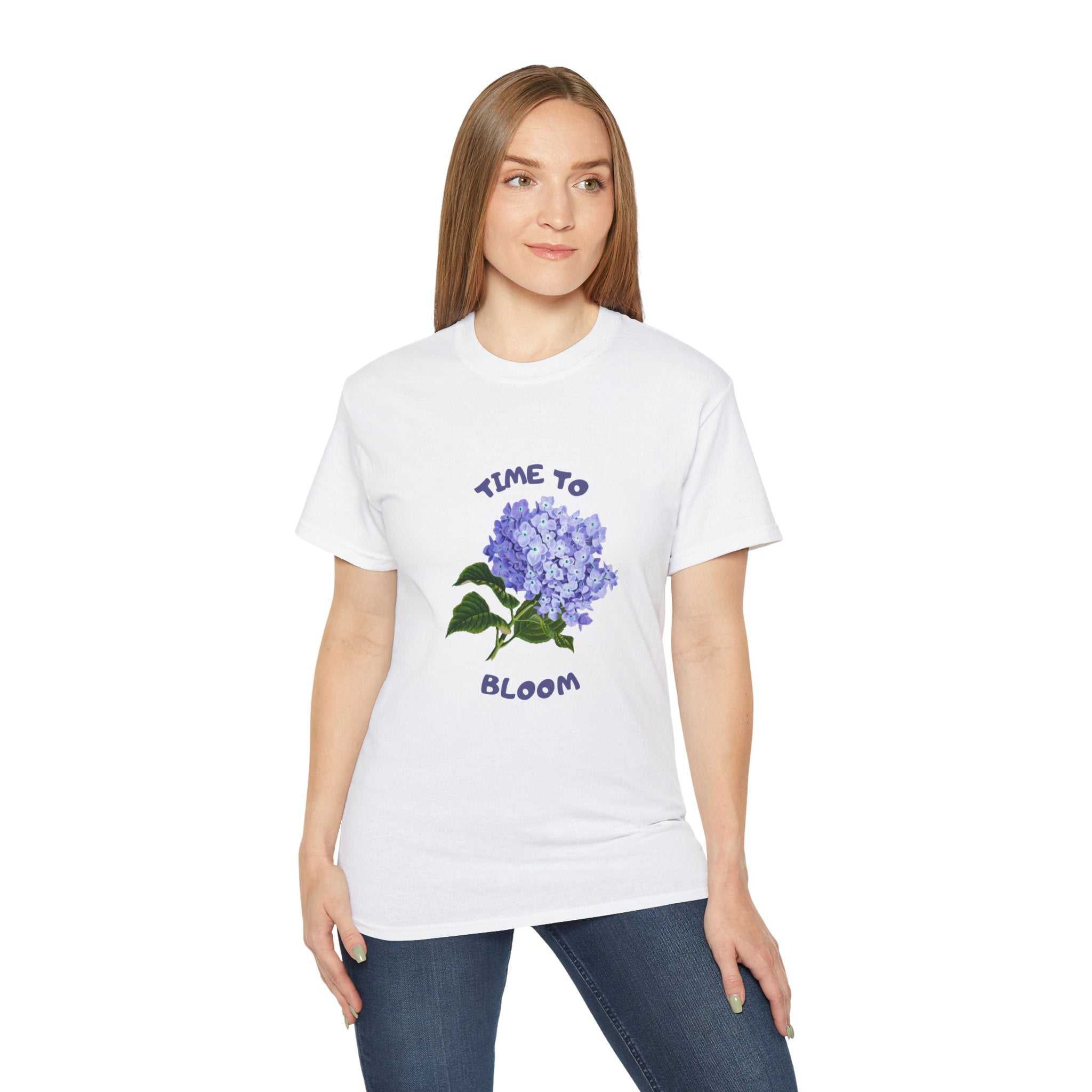 Time to Bloom Hydrangea Tee