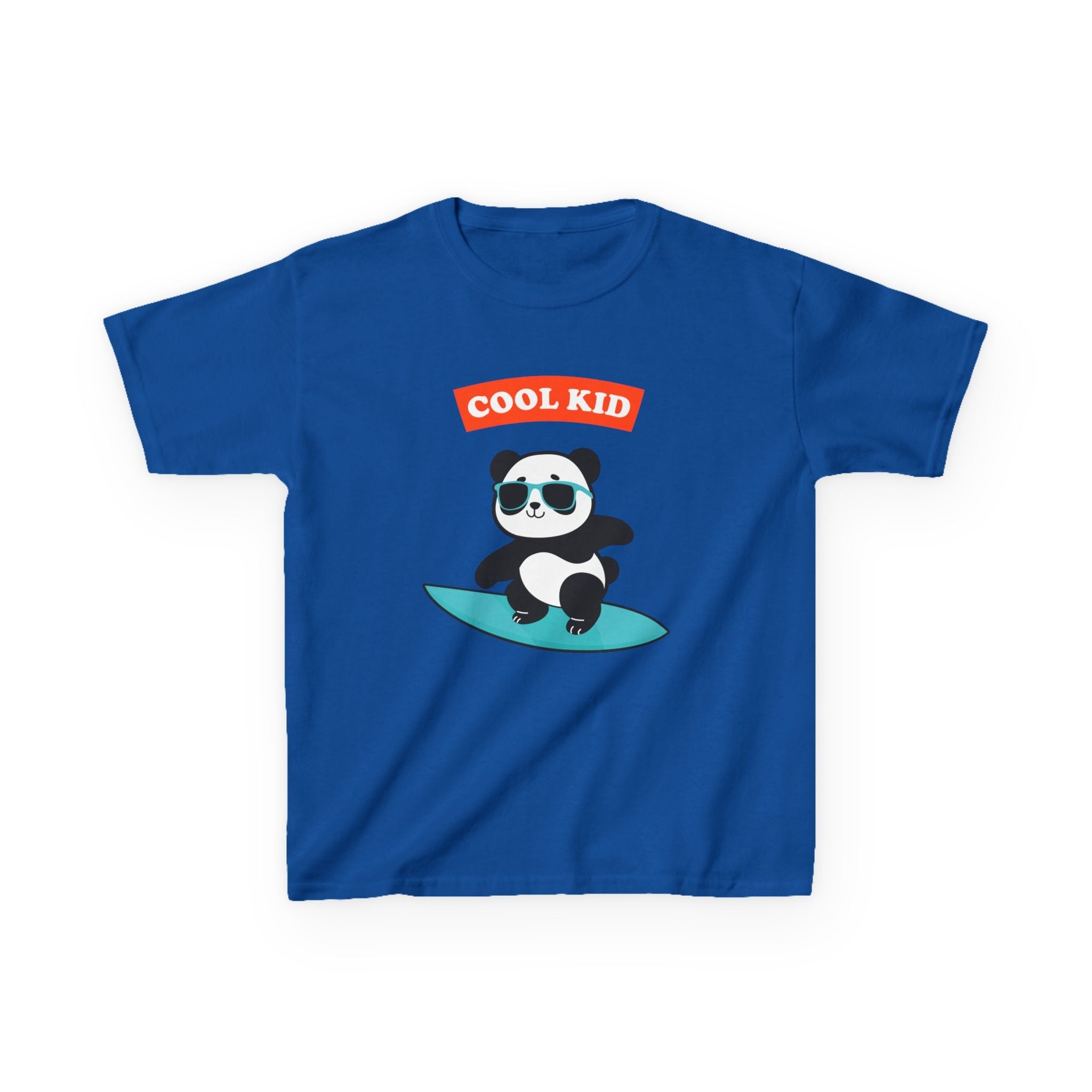 Cool Surfer Panda Kid Tee