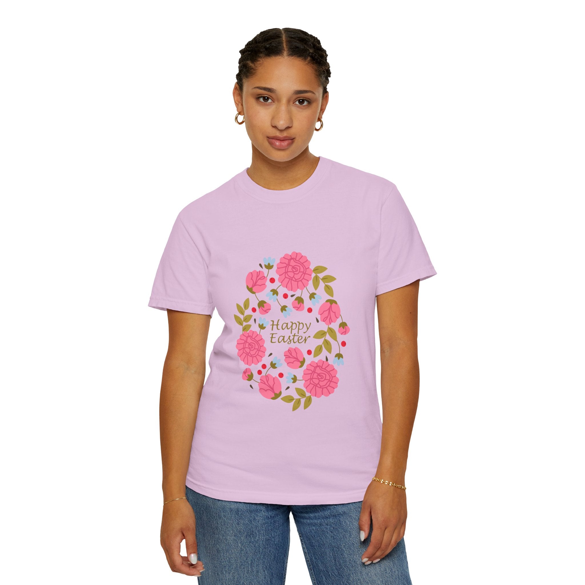 Happy Floral Easter Tee