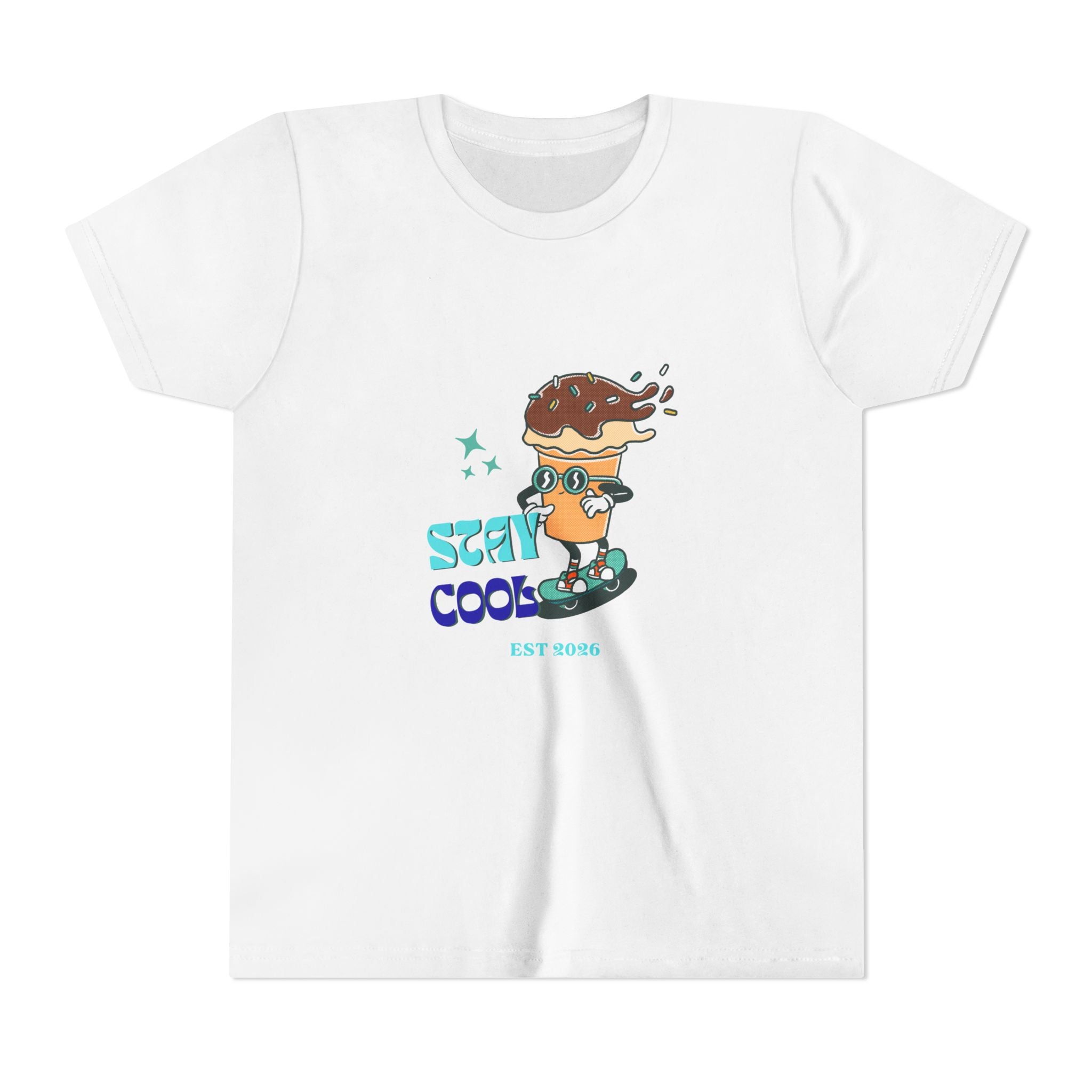 Rad Skateboarding Ice Cream Kids Tee