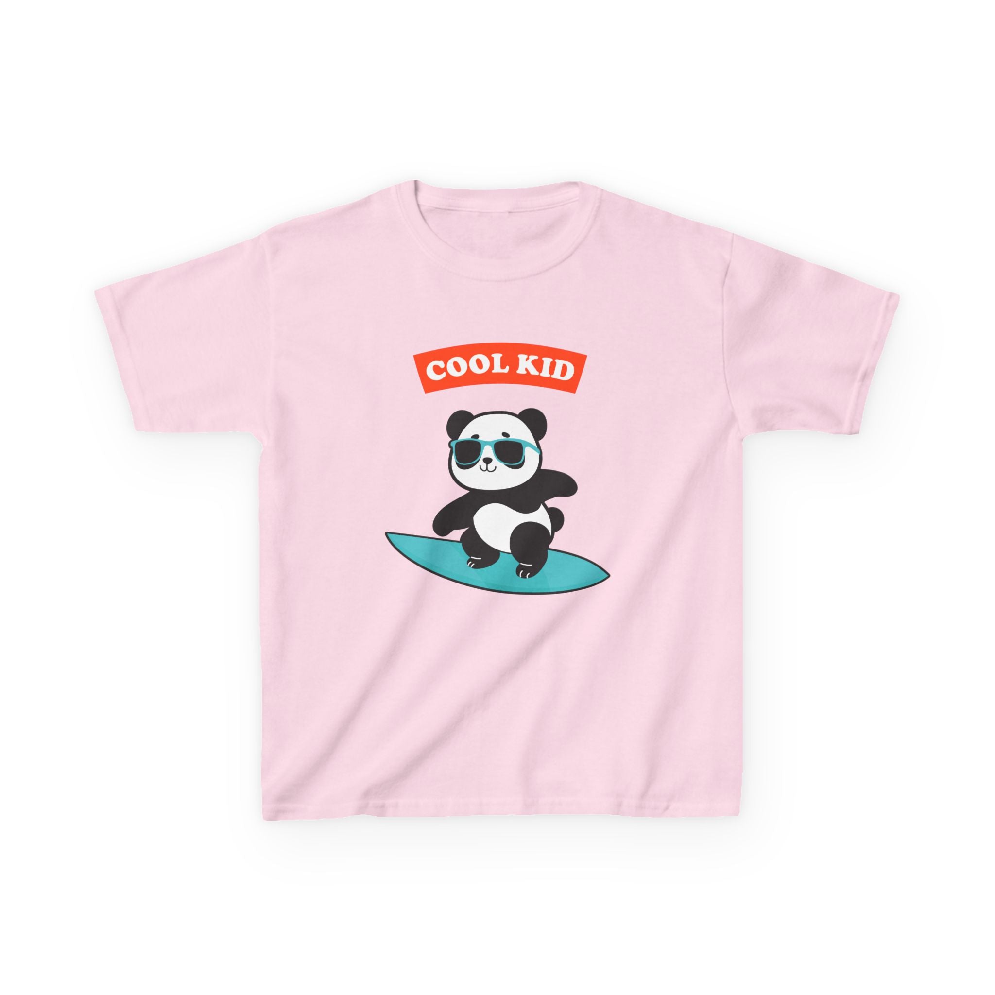 Cool Surfer Panda Kid Tee