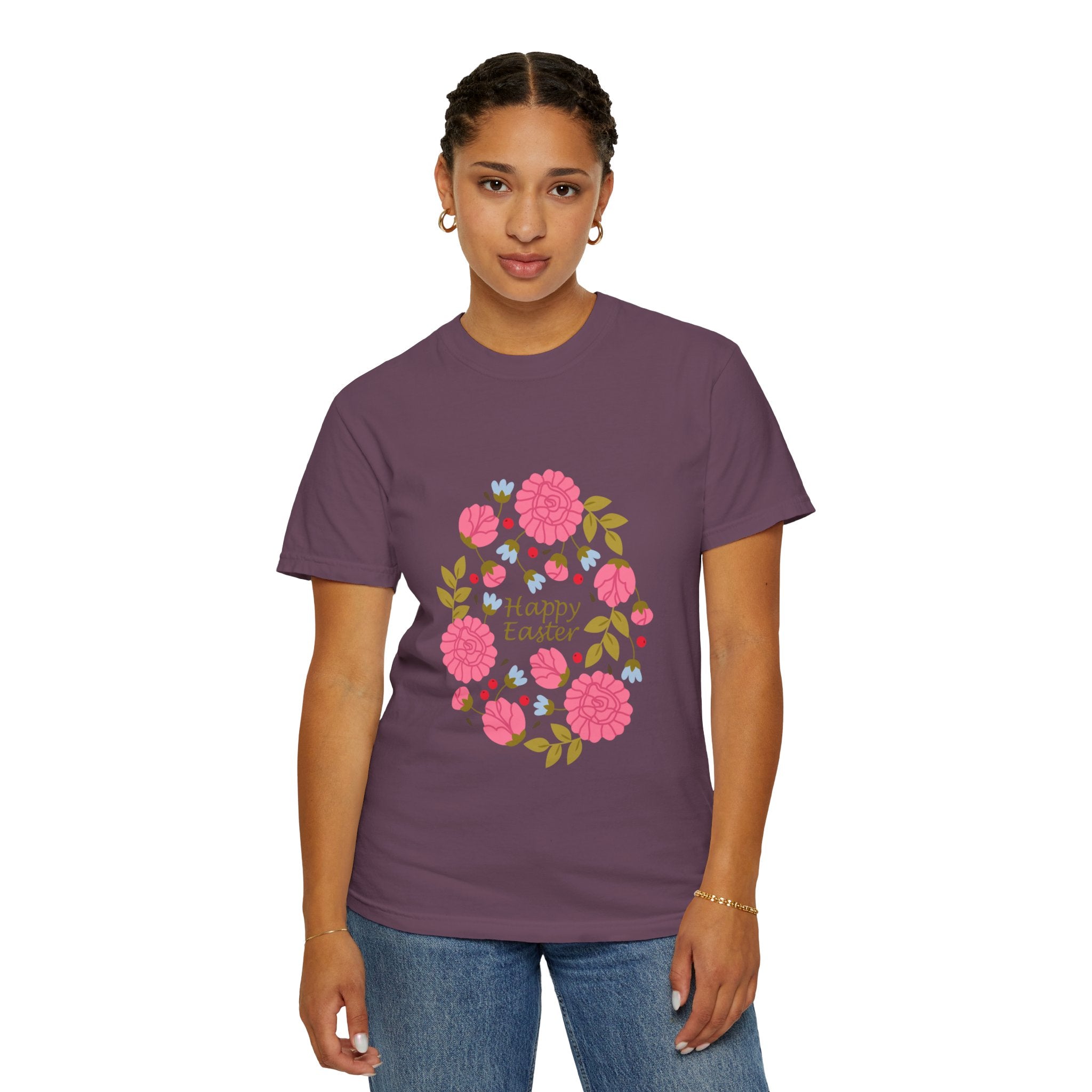 Happy Floral Easter Tee