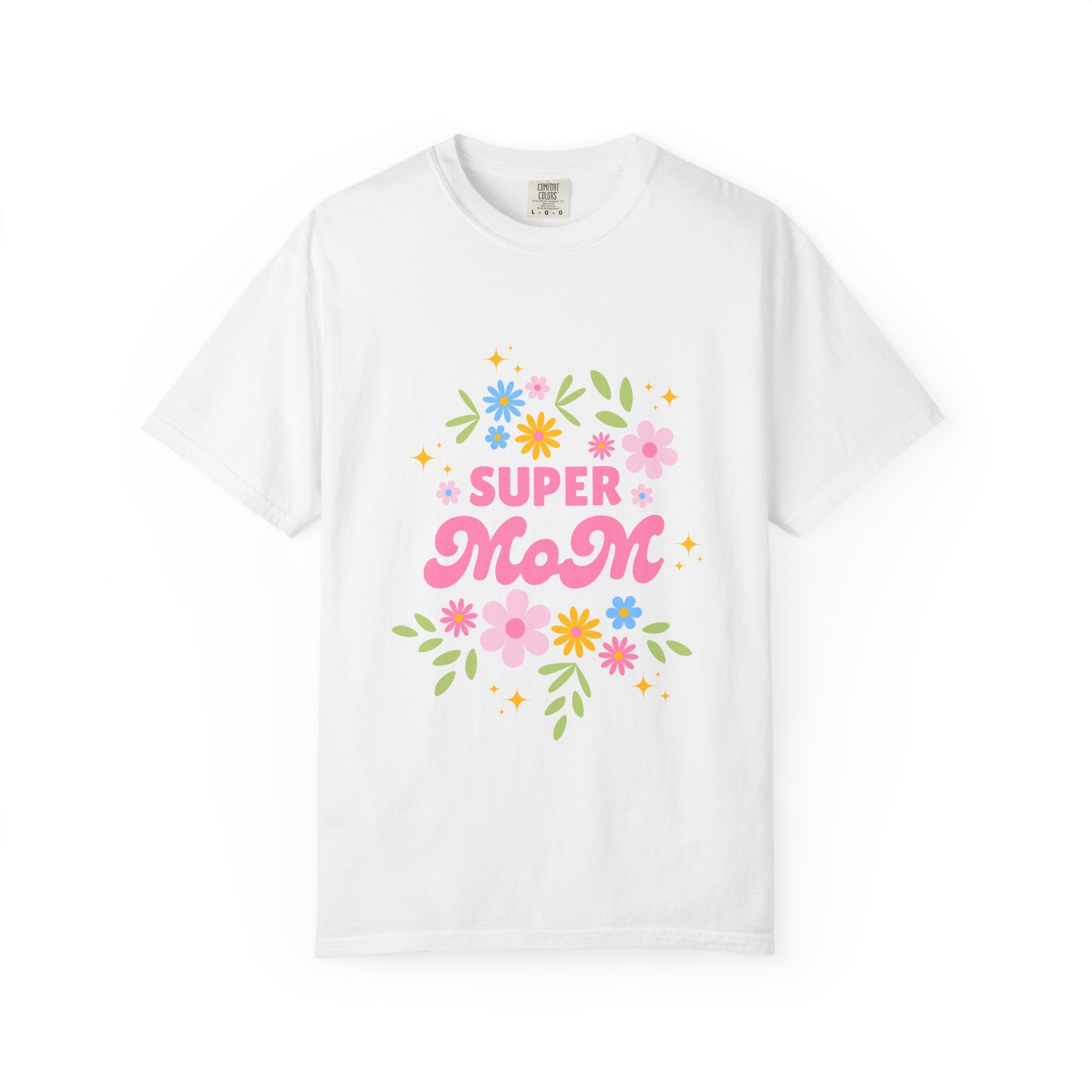 Super Mom Floral T-Shirt