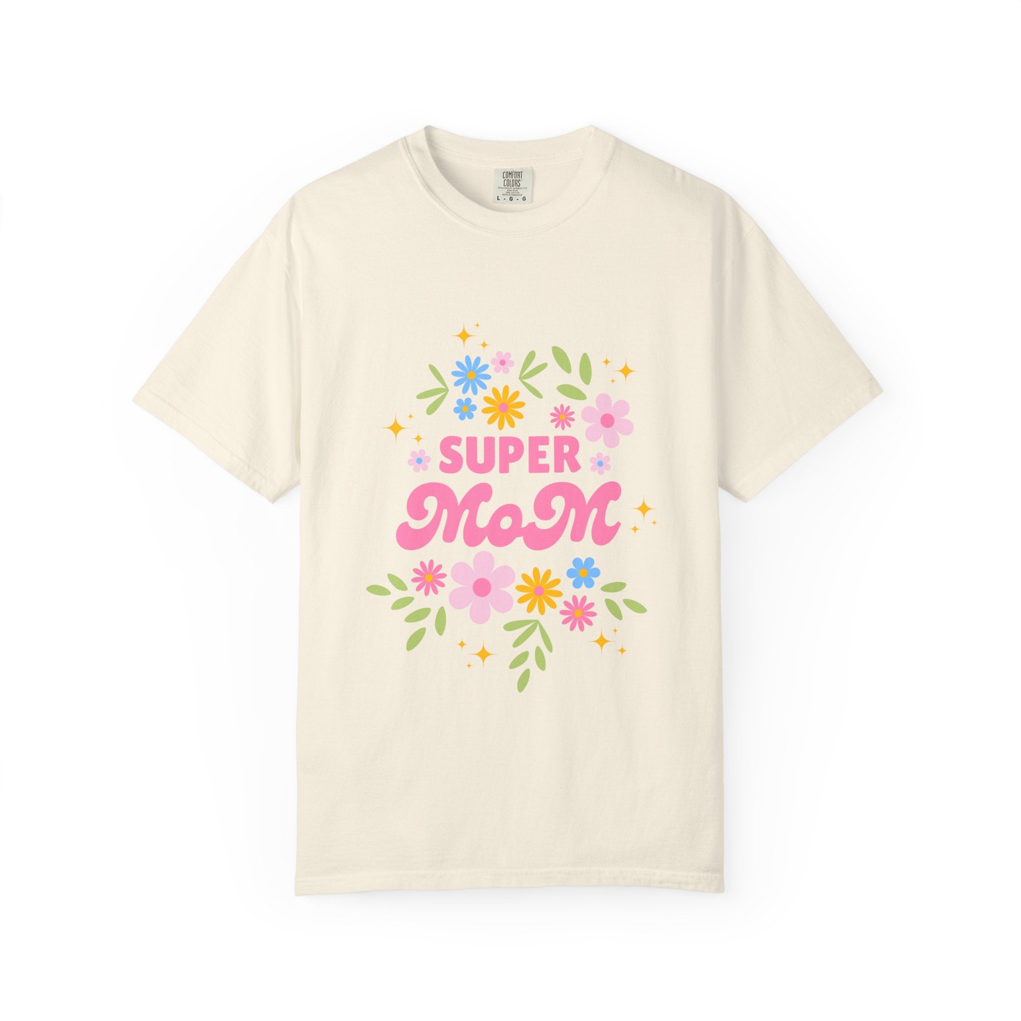 Super Mom Floral T-Shirt