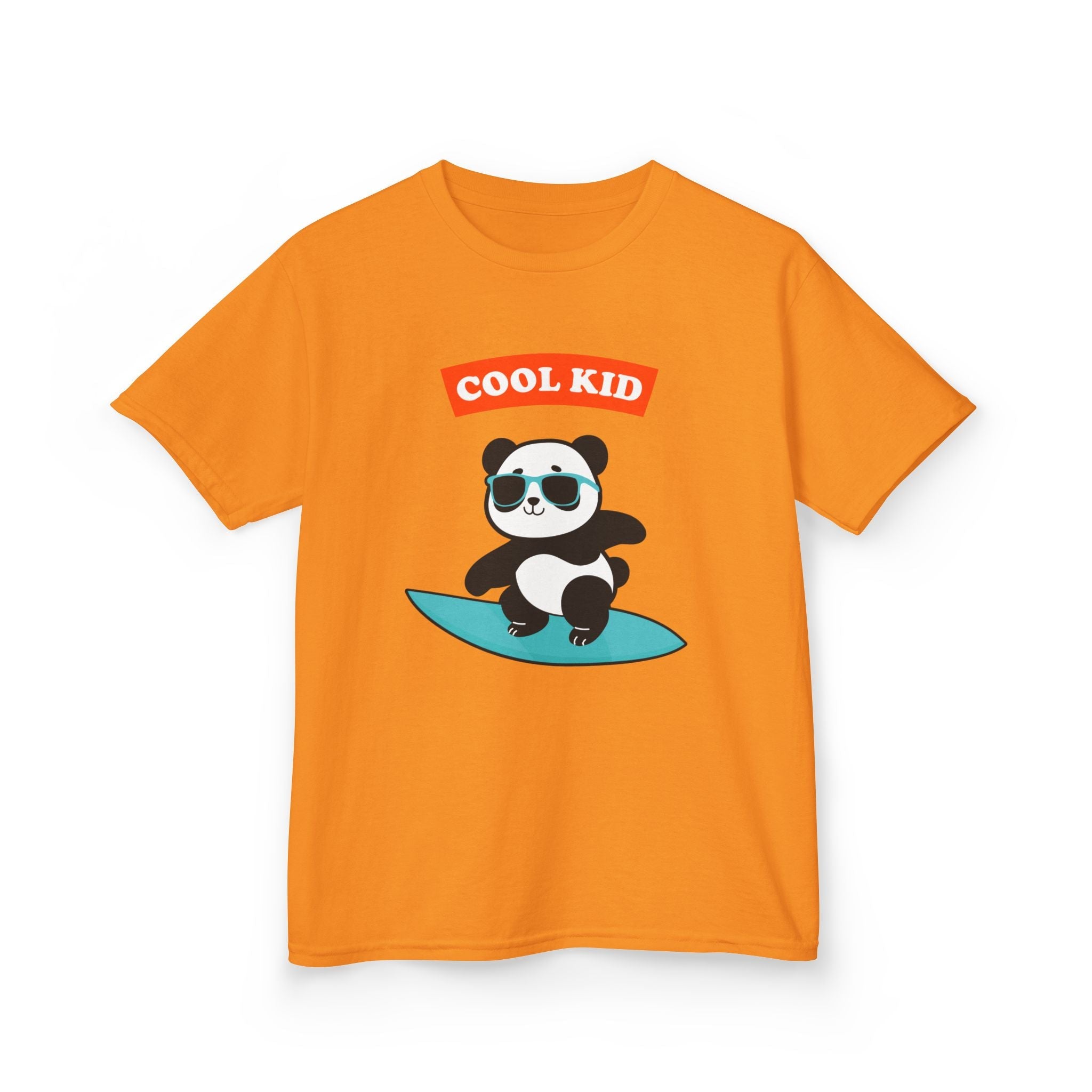 Cool Surfer Panda Kid Tee