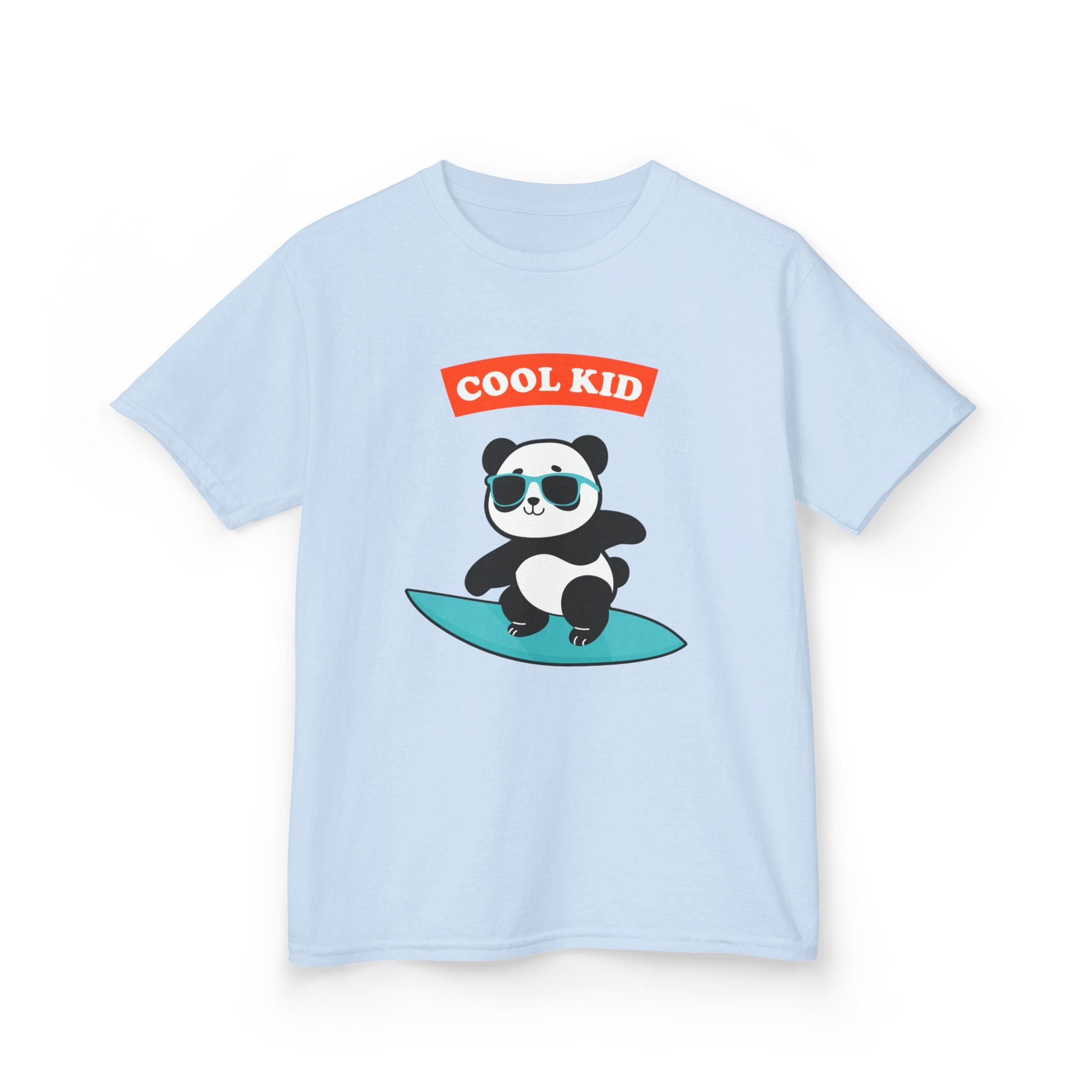 Cool Surfer Panda Kid Tee