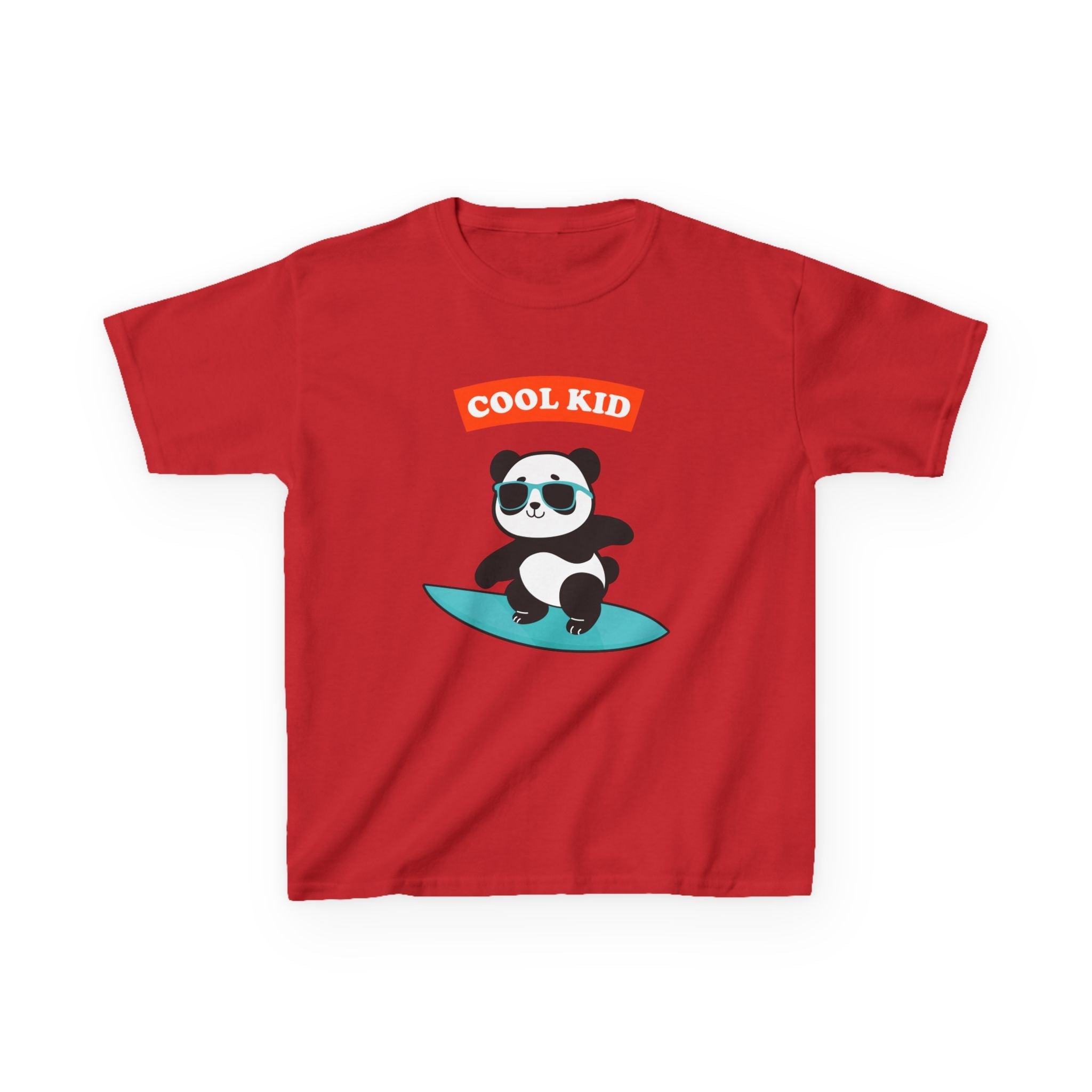 Cool Surfer Panda Kid Tee