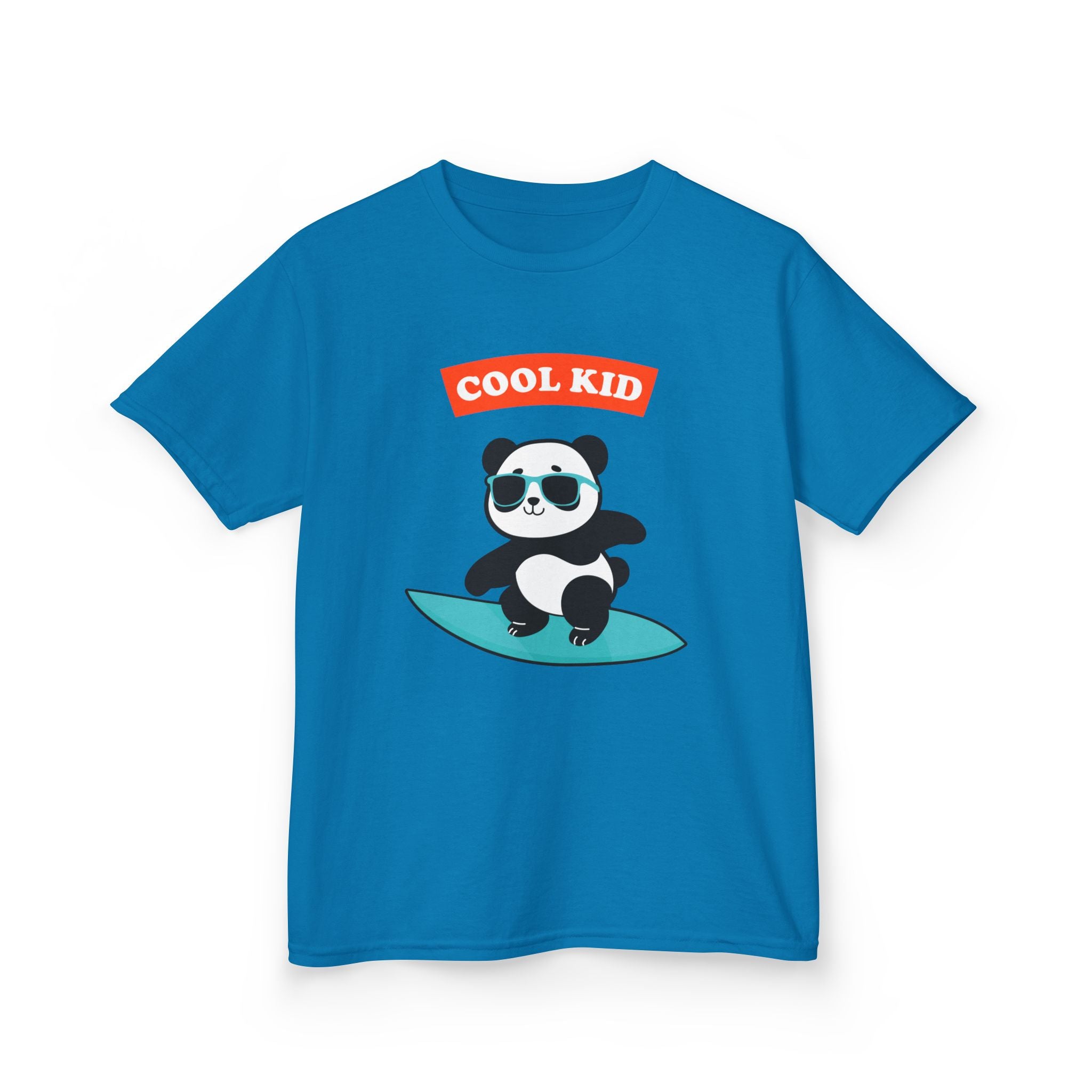 Cool Surfer Panda Kid Tee