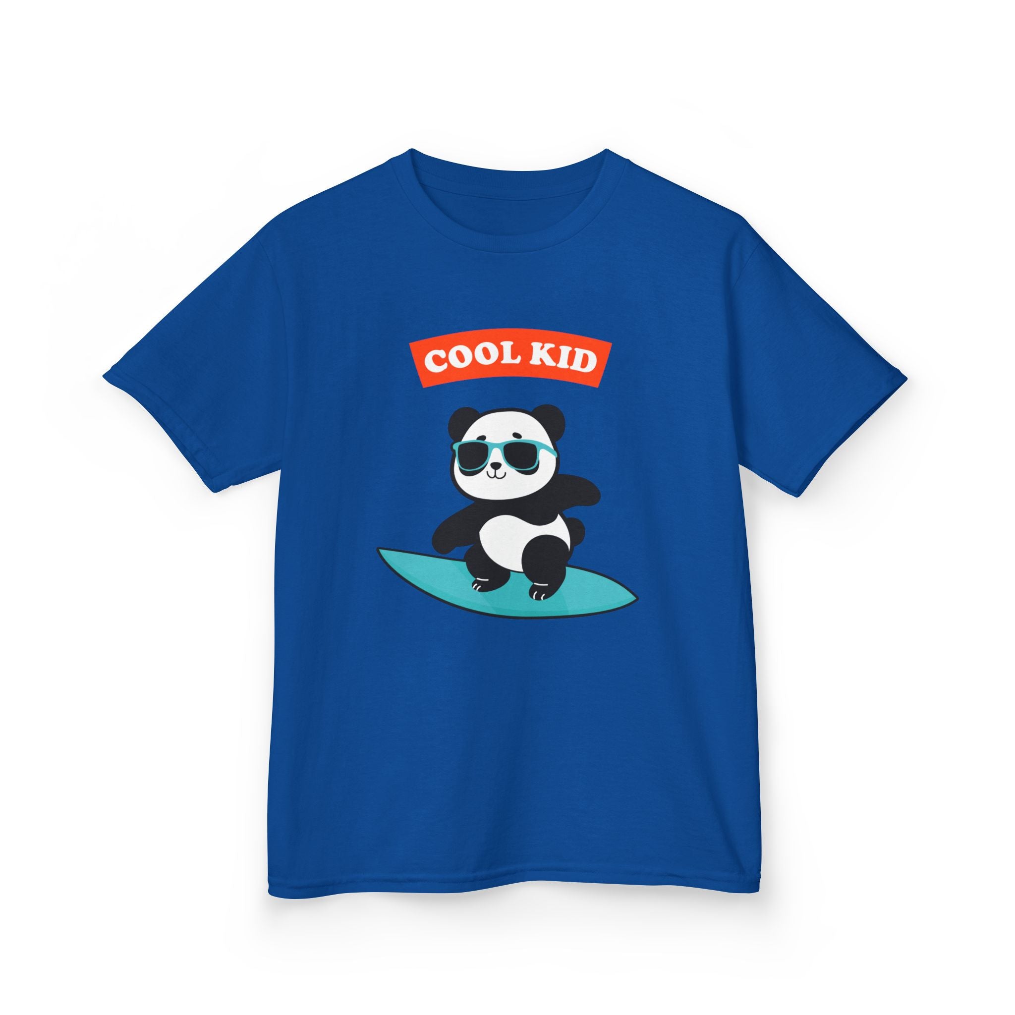 Cool Surfer Panda Kid Tee