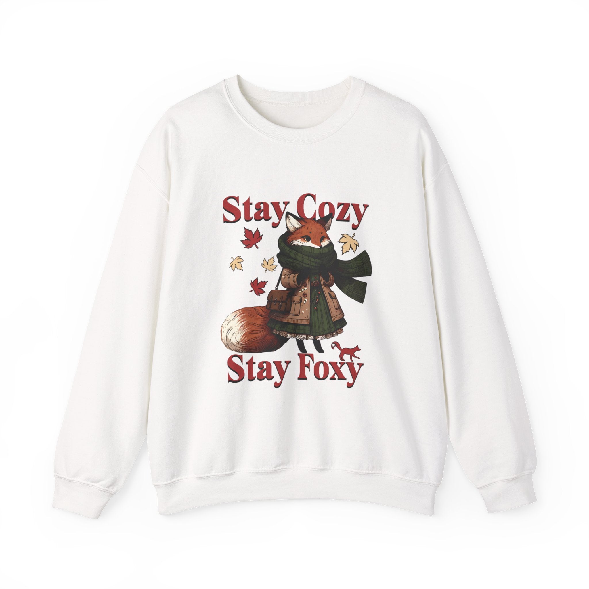 Stay Cozy Stay Foxy Crewneck Sweatshirt