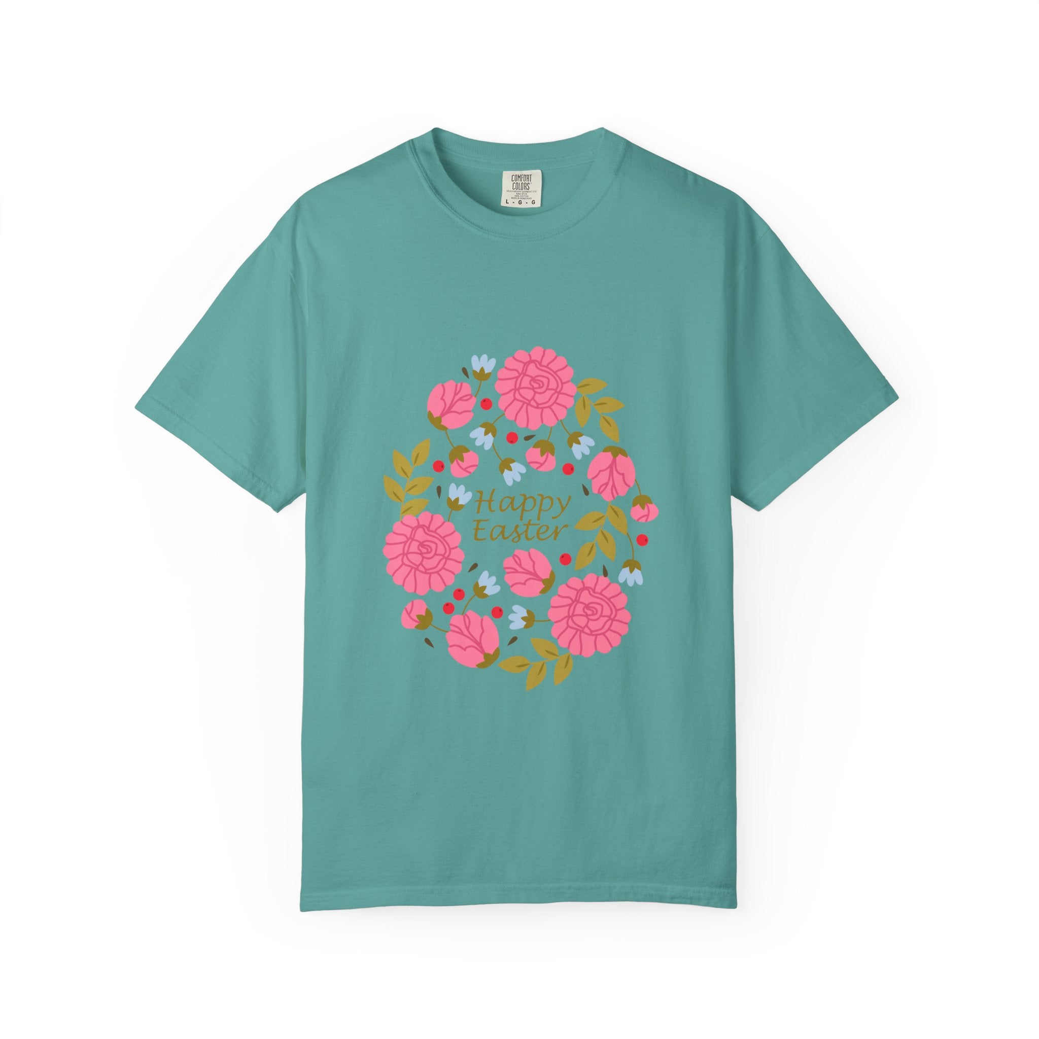 Happy Floral Easter Tee
