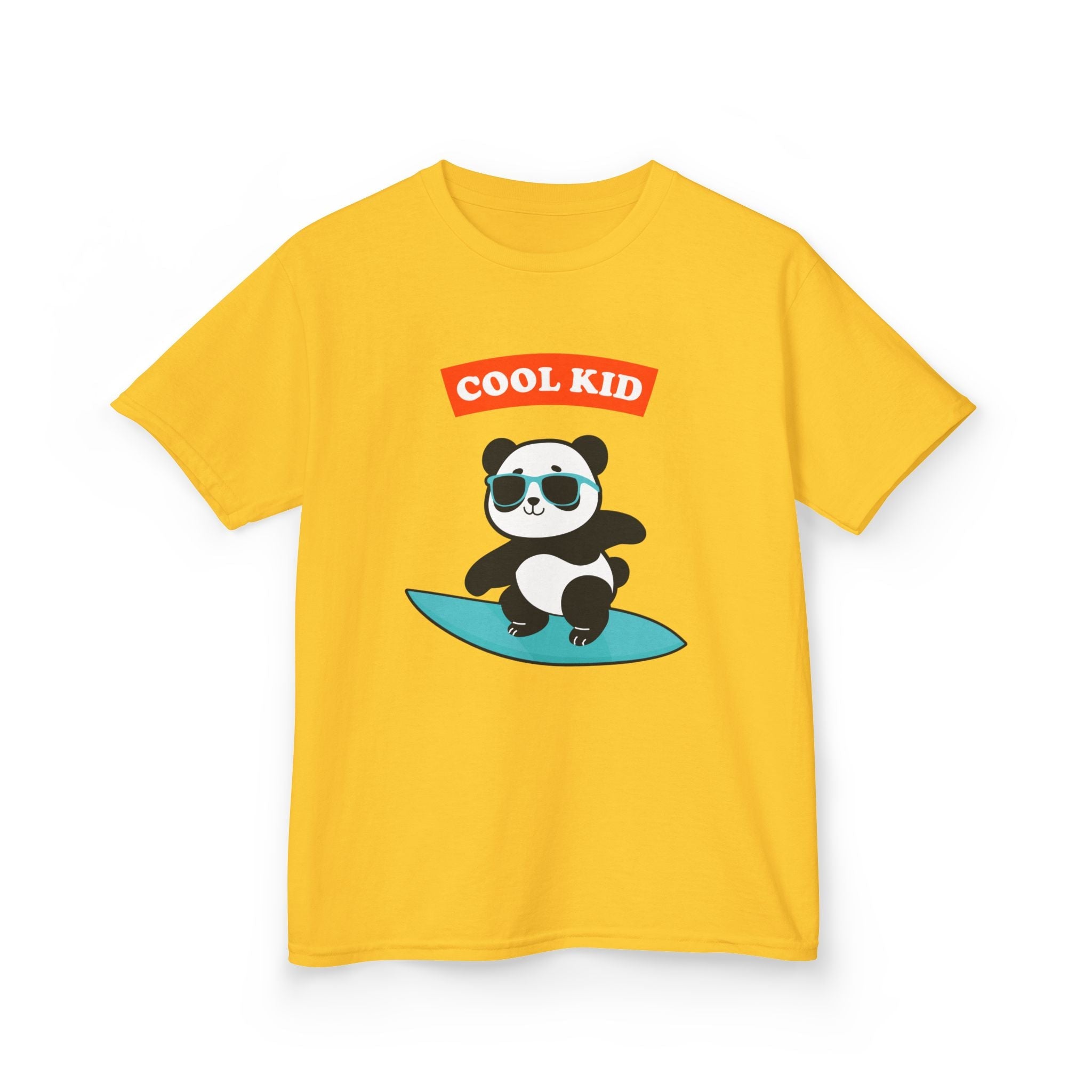 Cool Surfer Panda Kid Tee