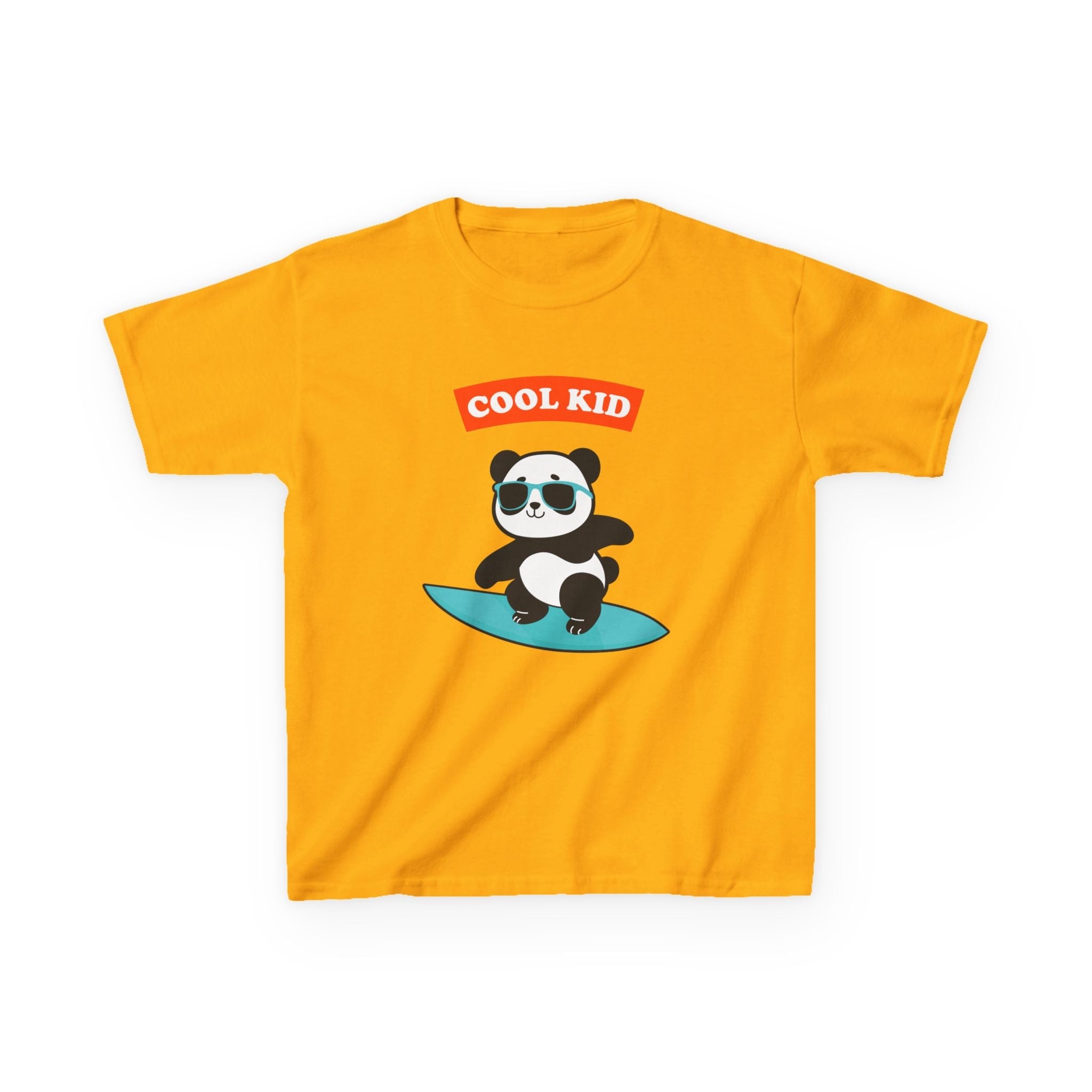 Cool Surfer Panda Kid Tee