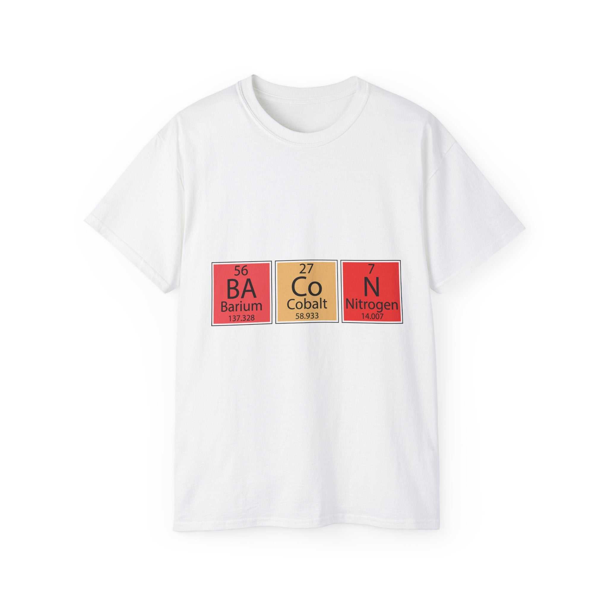 Bacon Periodic Table T-Shirt