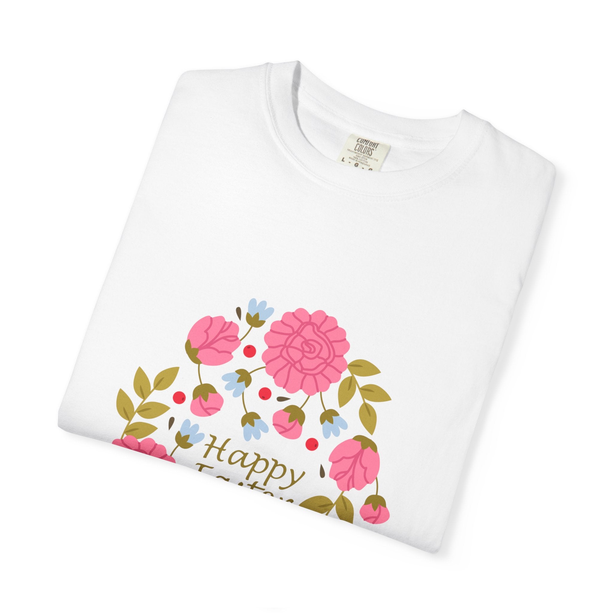 Happy Floral Easter Tee