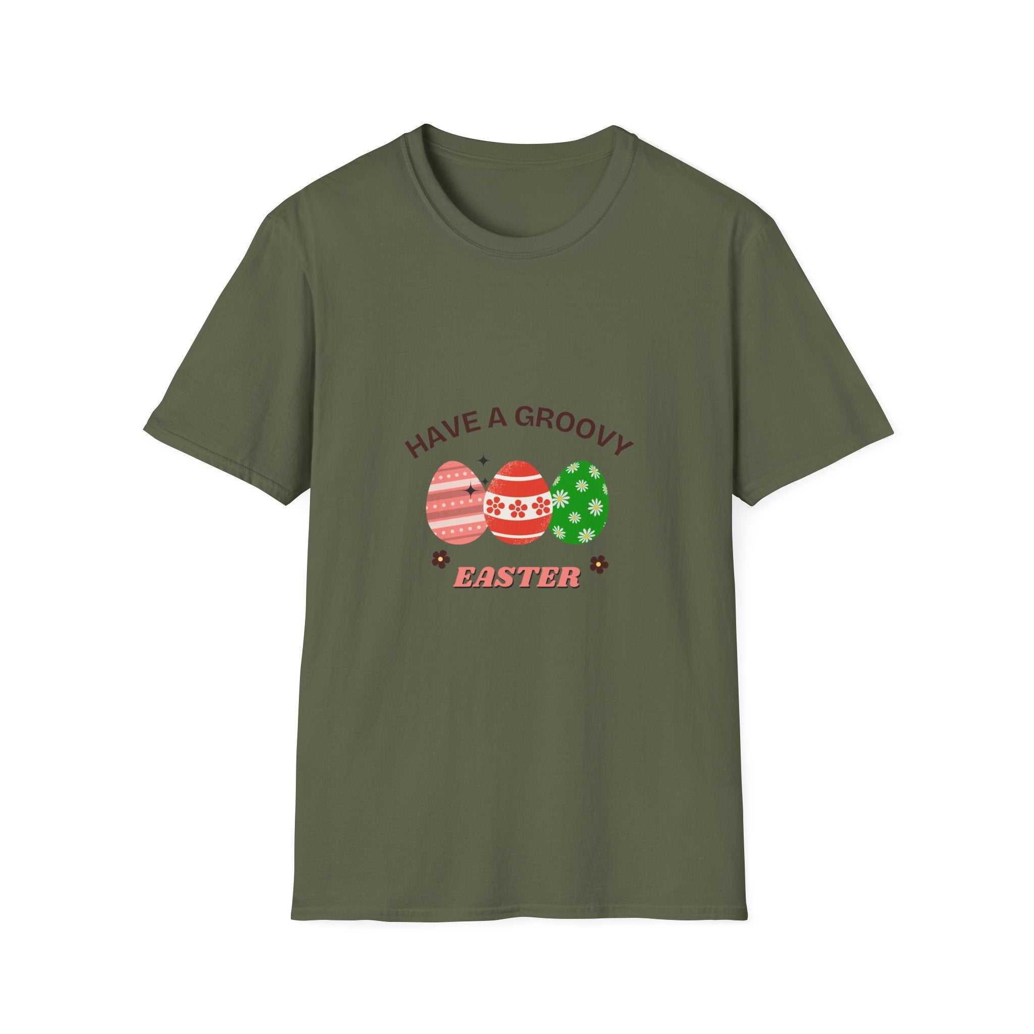 Festive Groovy Easter Tee