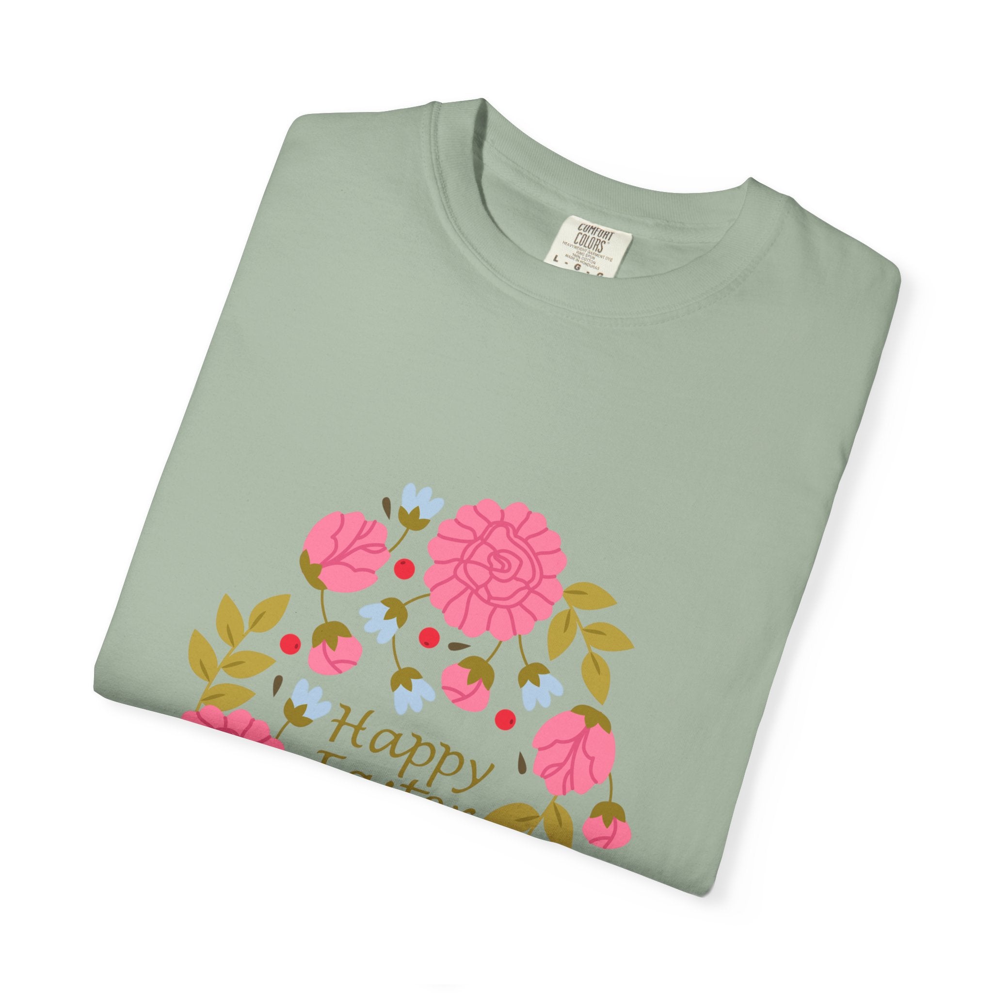 Happy Floral Easter Tee