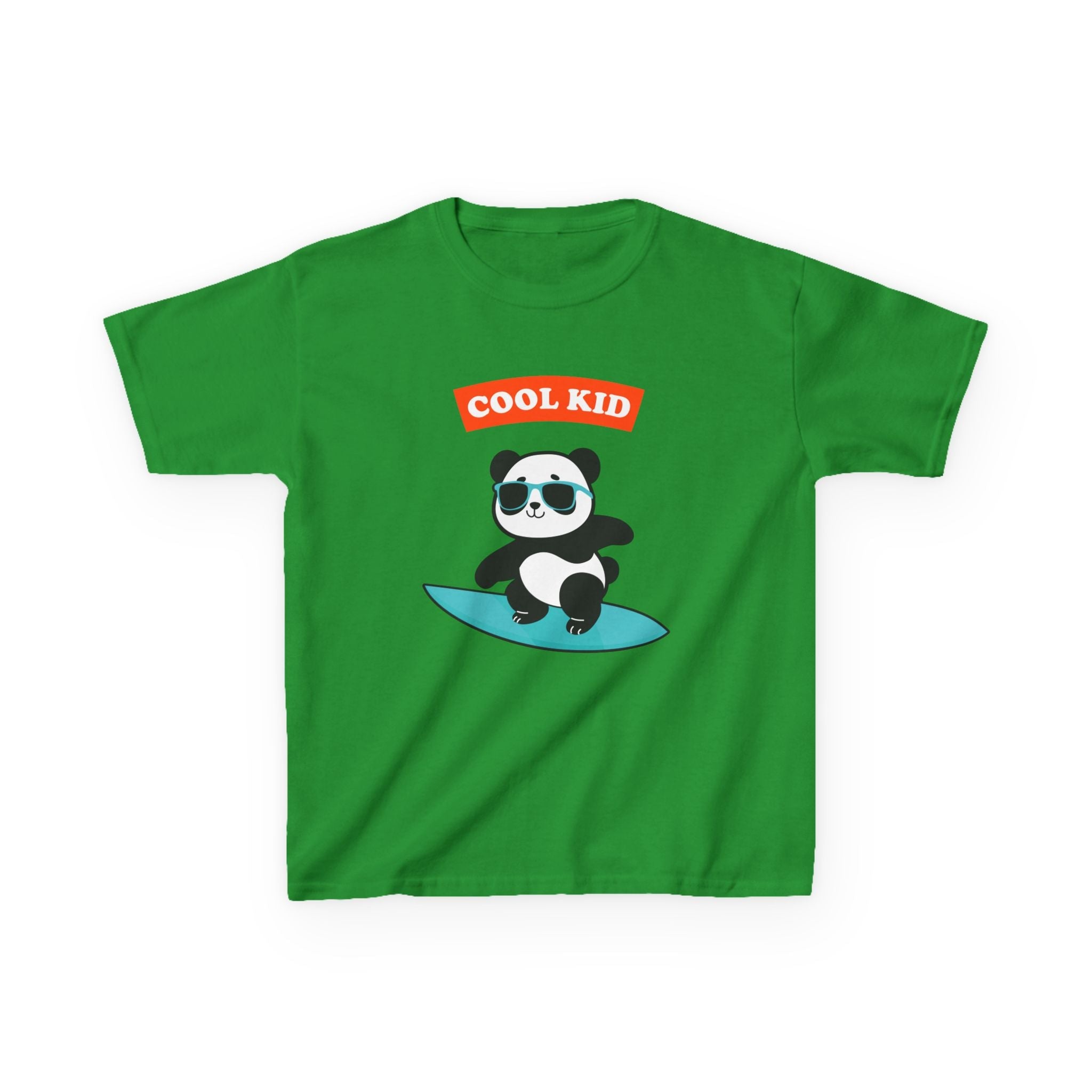 Cool Surfer Panda Kid Tee